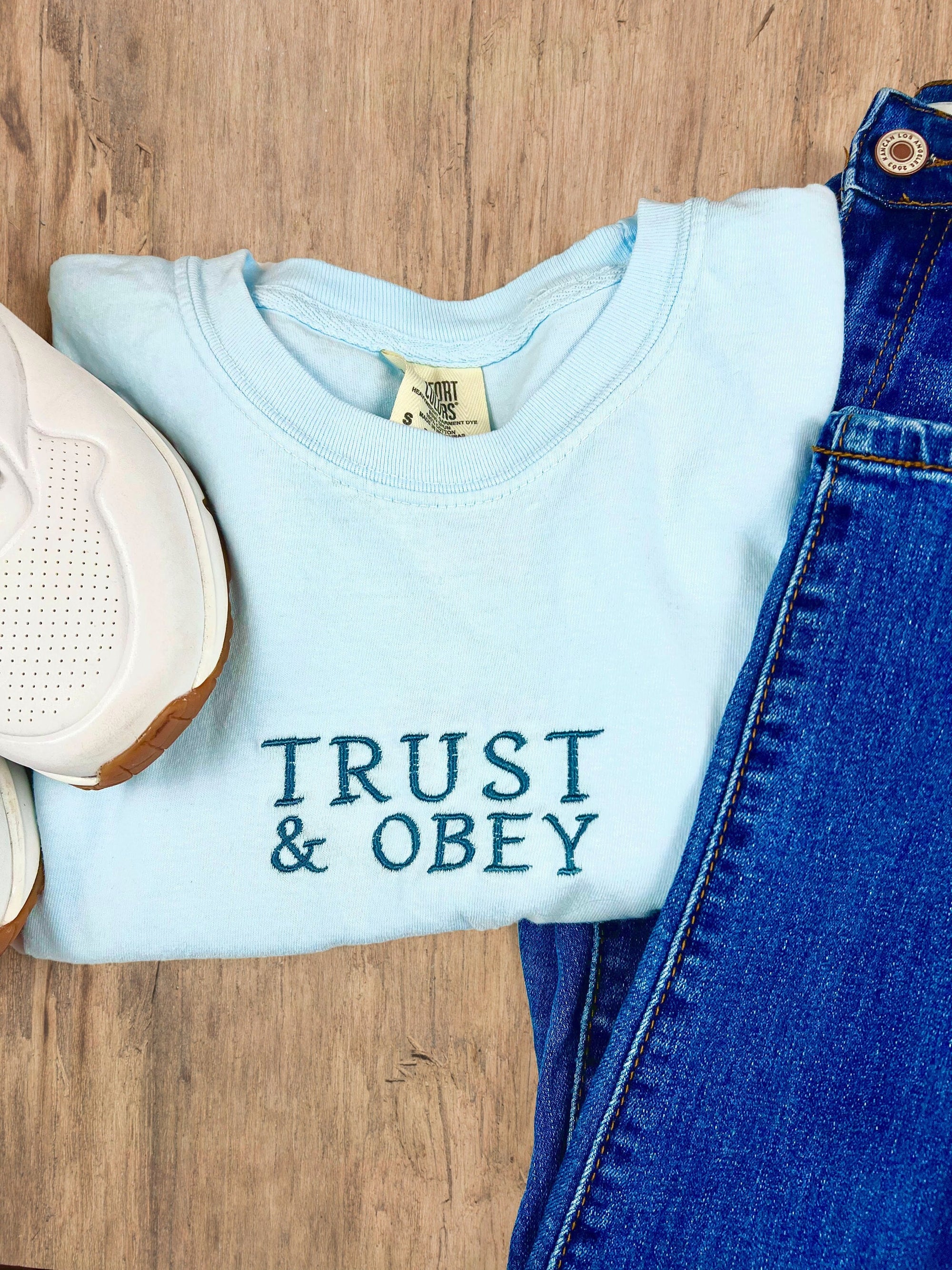 "Trust and Obey" Comfort Colors T-Shirt