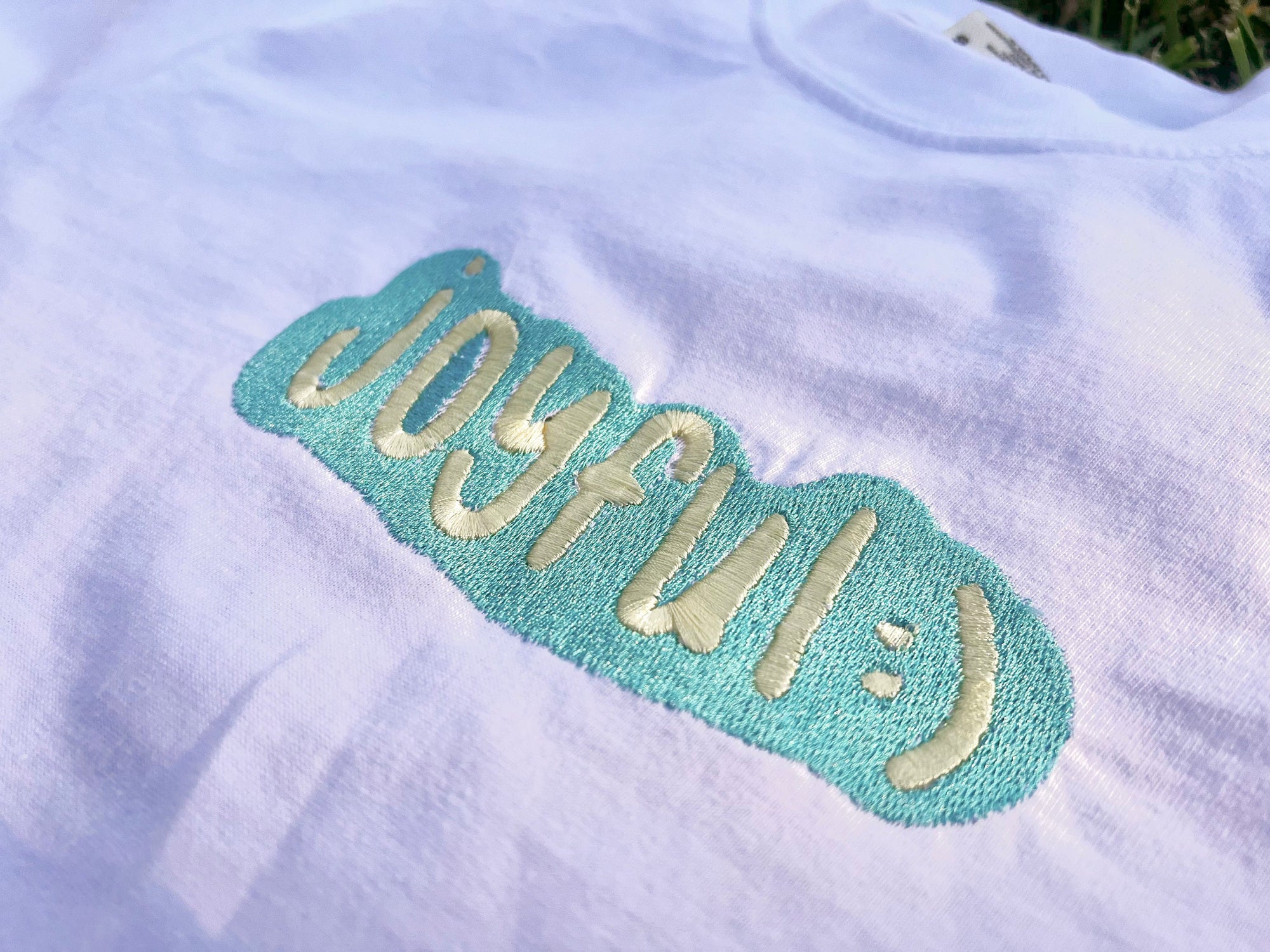 “Joyful :)” Comfort Colors T-Shirt