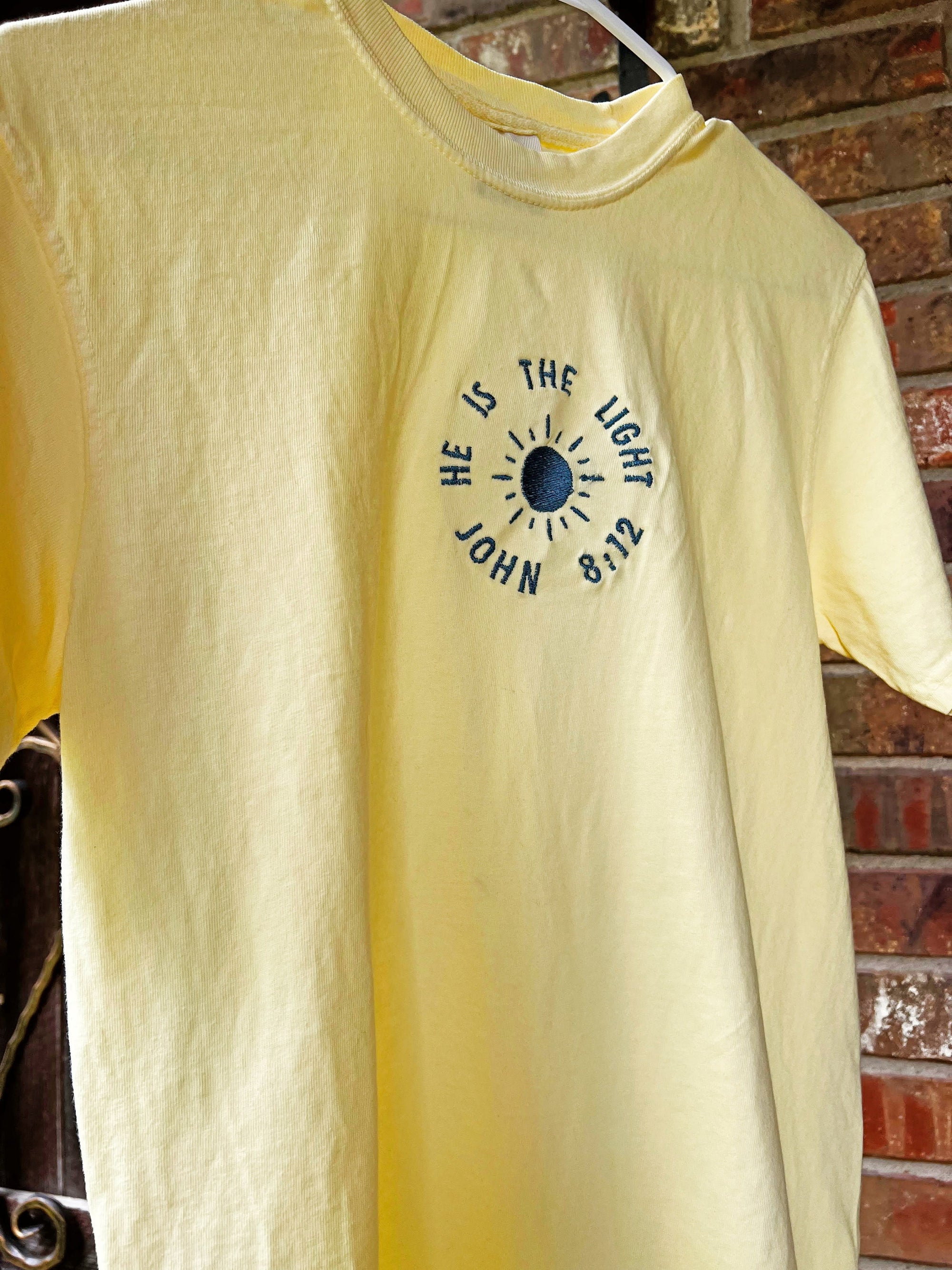 "He is the Light" Comfort Colors T-Shirt