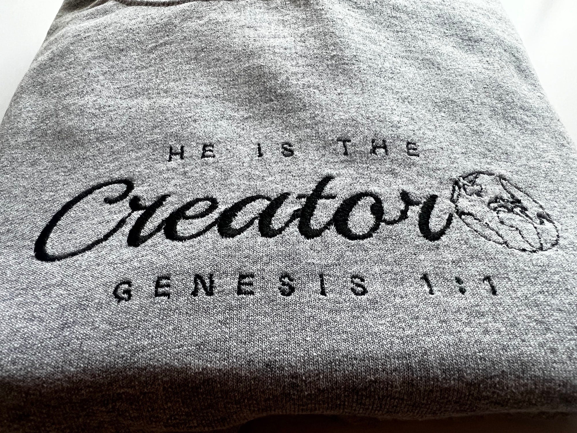 "He is the Creator" Crewneck Sweatshirt