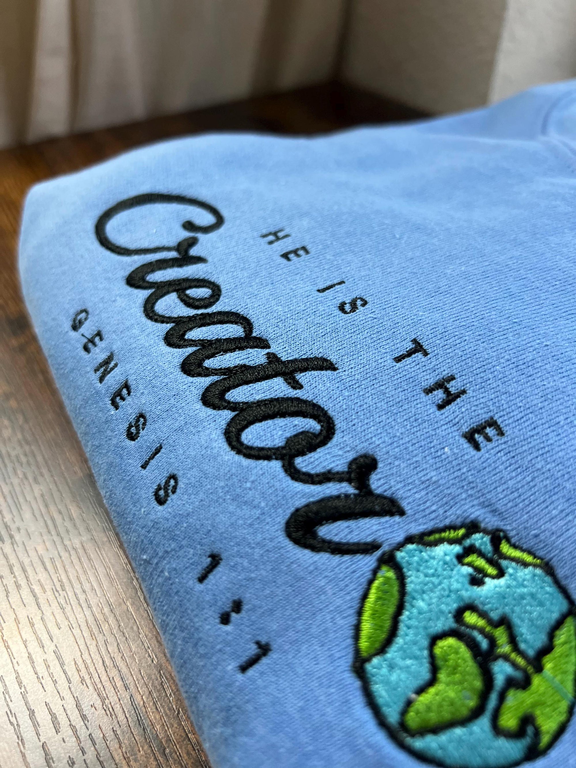 "He is the Creator" – Genesis 1:1 - Crewneck Sweatshirt