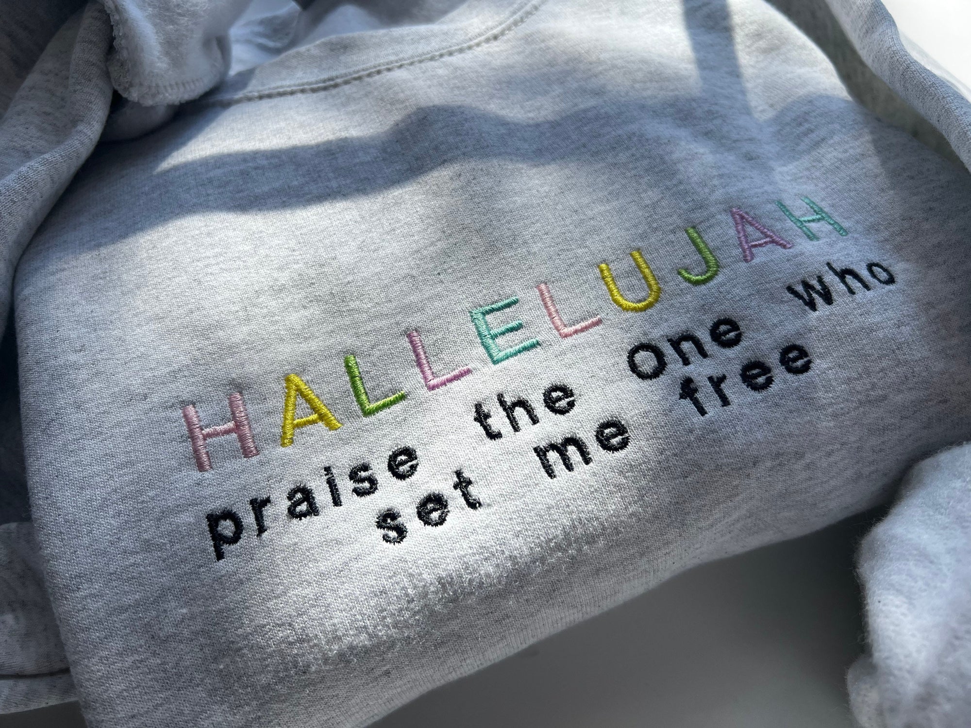"Hallelujah" Crewneck Sweatshirt