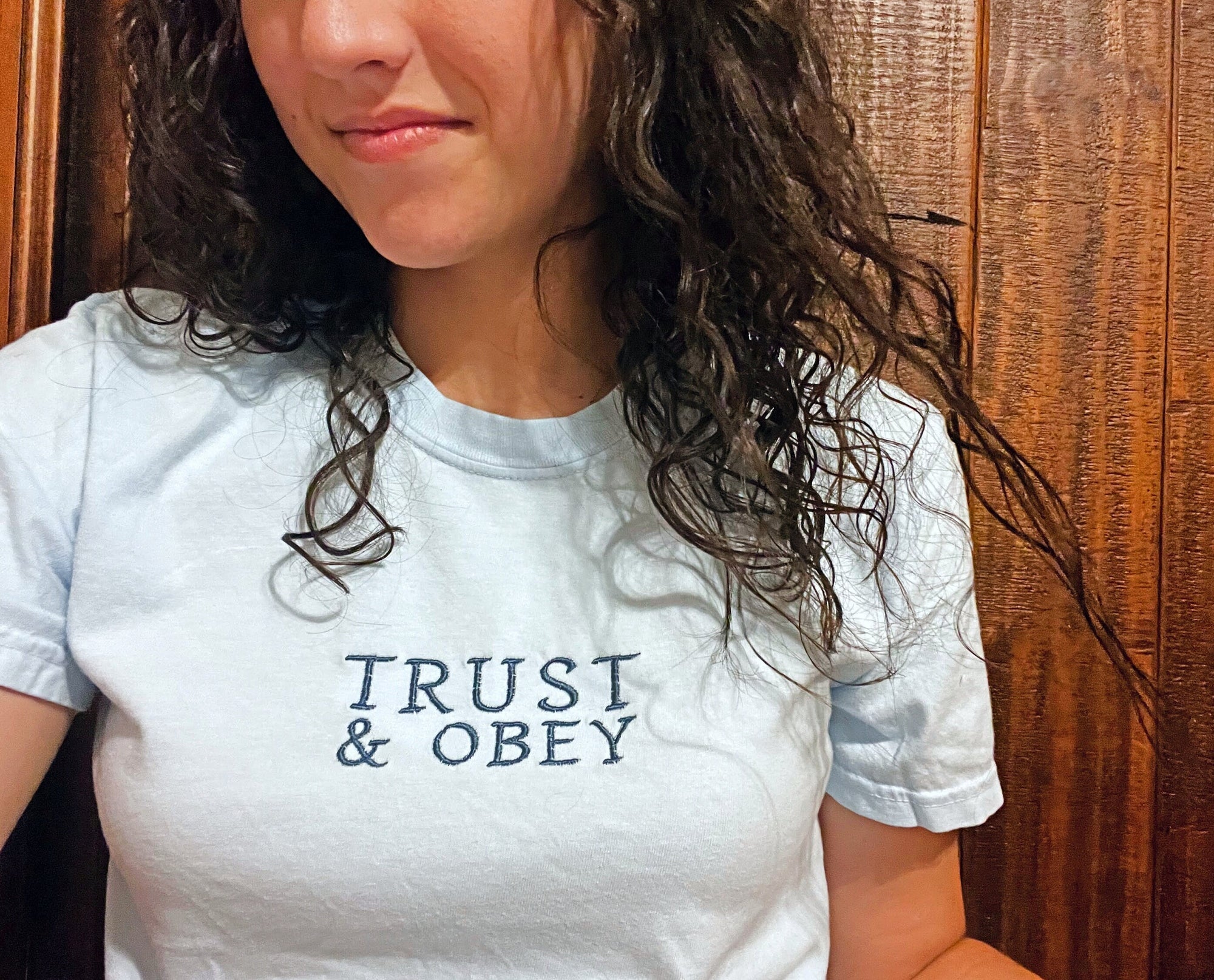 "Trust and Obey" Comfort Colors T-Shirt