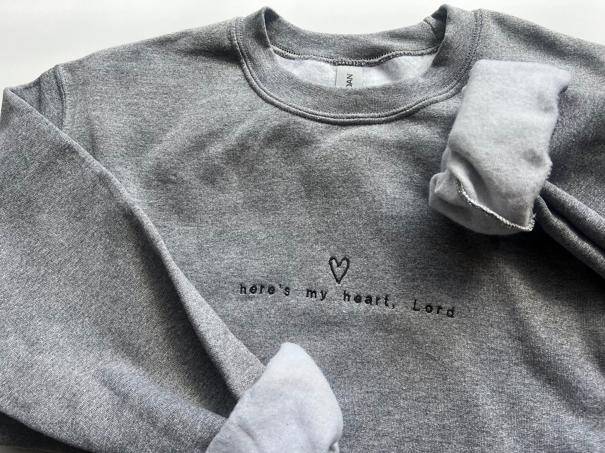 "Here's my Heart, Lord" Crewneck Sweatshirt
