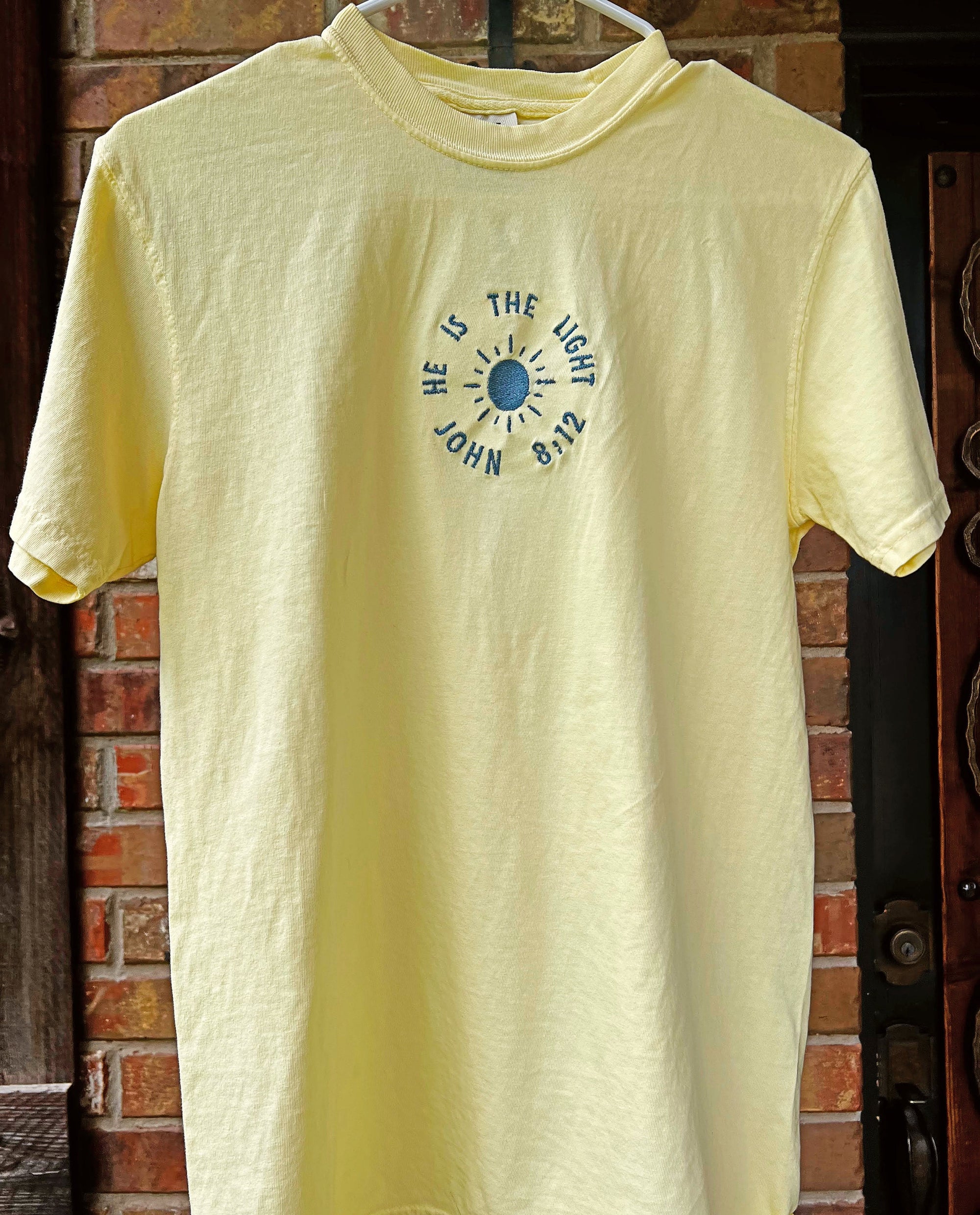 "He is the Light" Comfort Colors T-Shirt