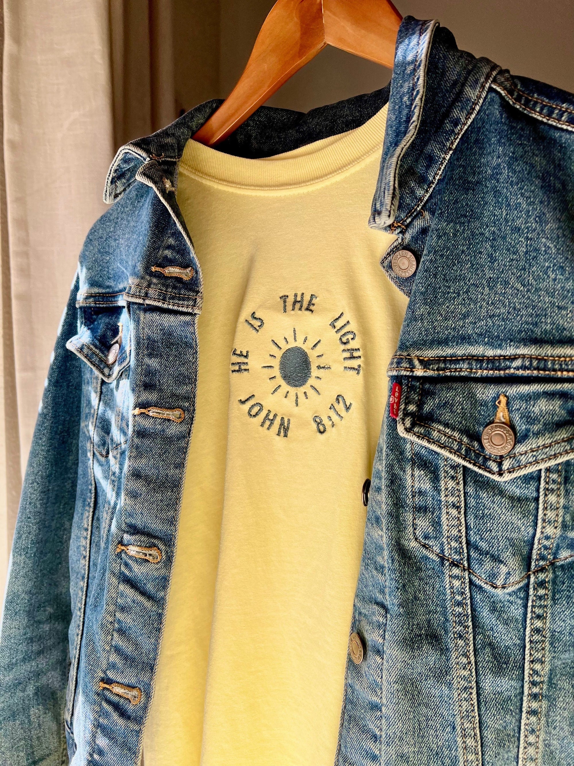 "He is the Light" Comfort Colors T-Shirt