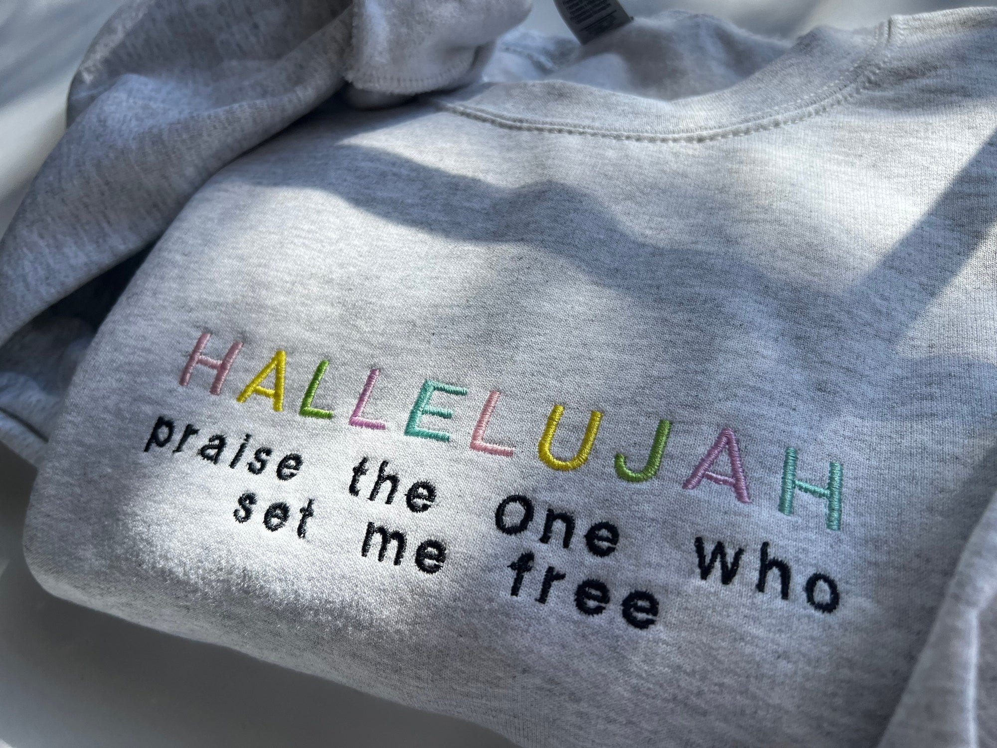 "Hallelujah" Crewneck Sweatshirt
