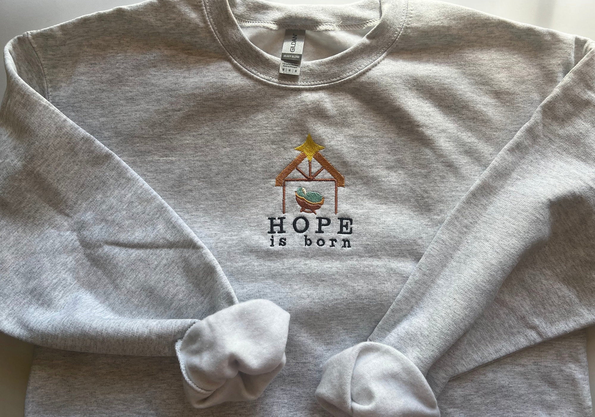 "He is Born" Crewneck Sweatshirt