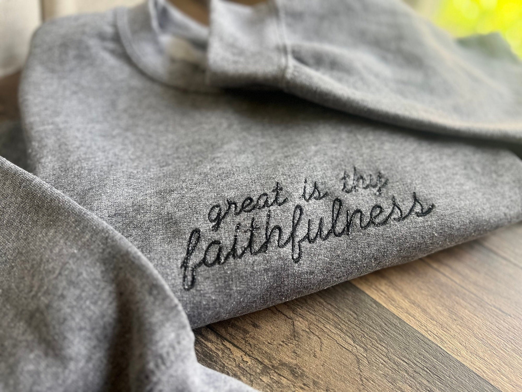 "Great is Thy Faithfulness" Crewneck Sweatshirt