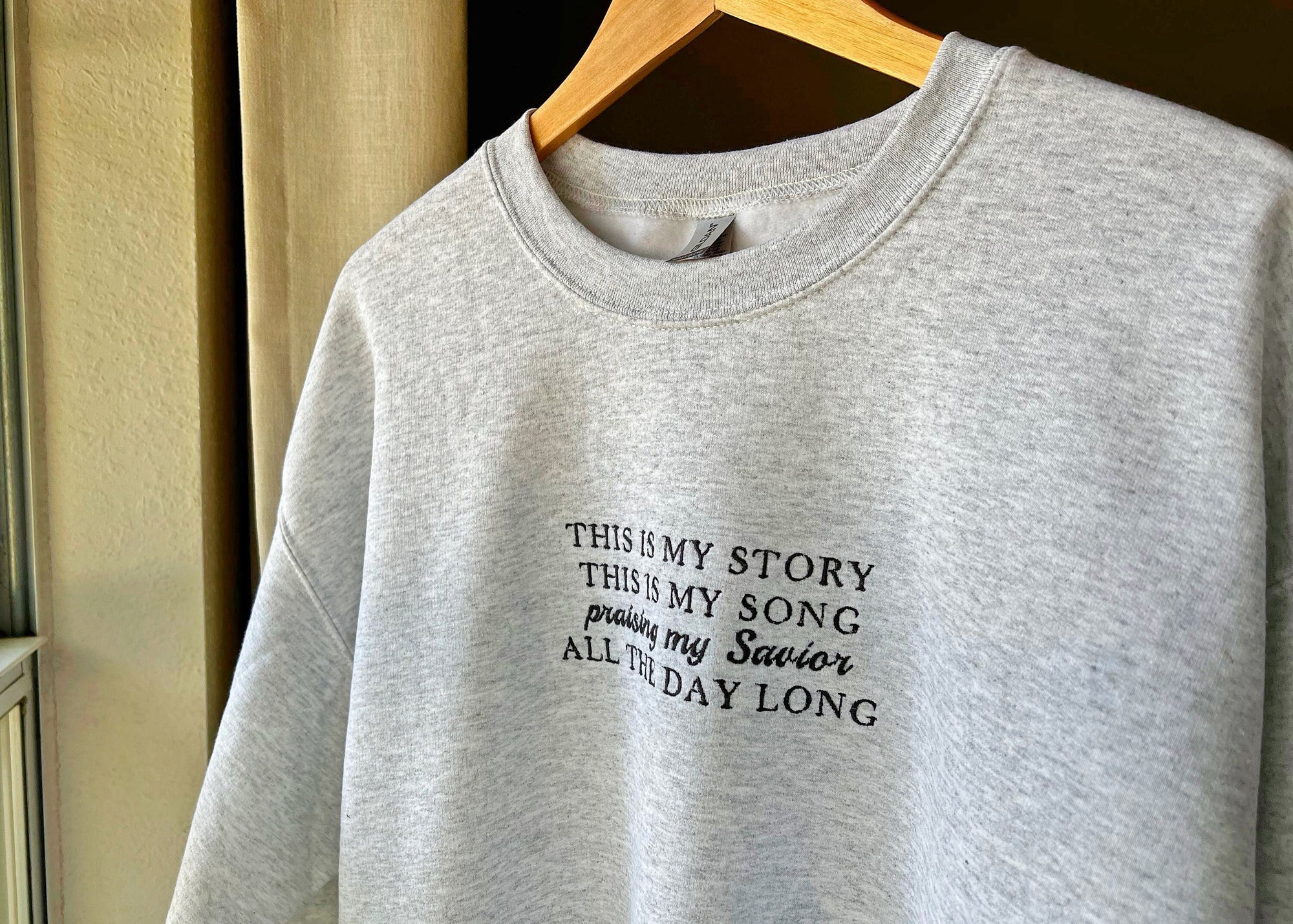 "Blessed Assurance" Crewneck Sweatshirt