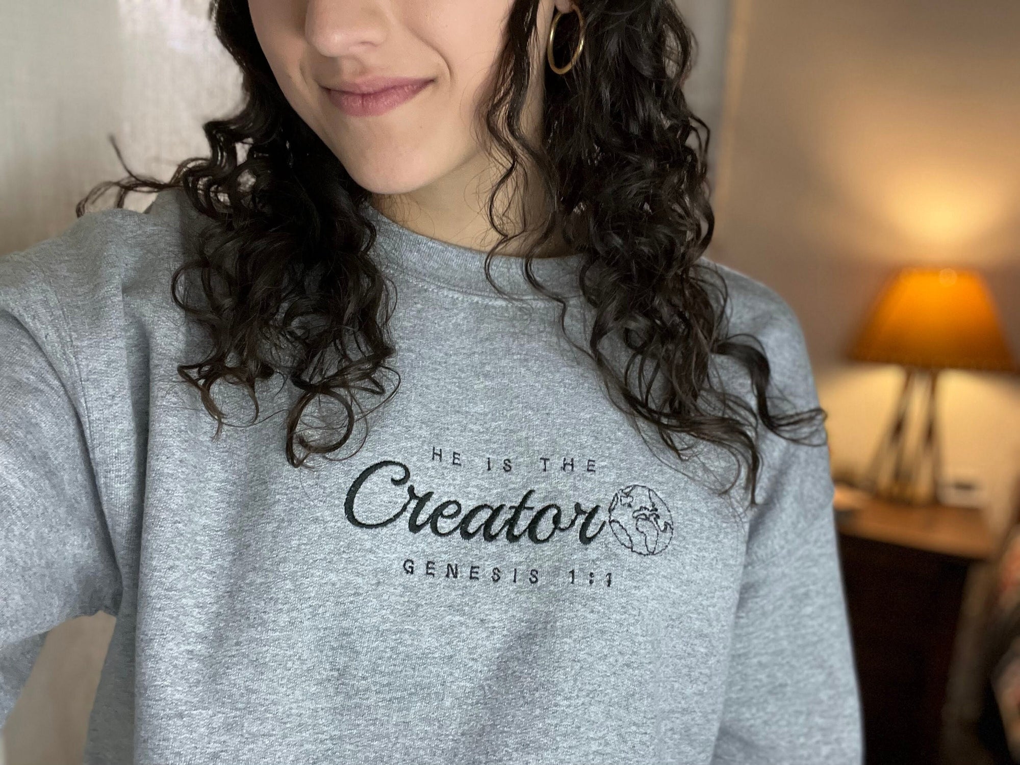 "He is the Creator" Crewneck Sweatshirt