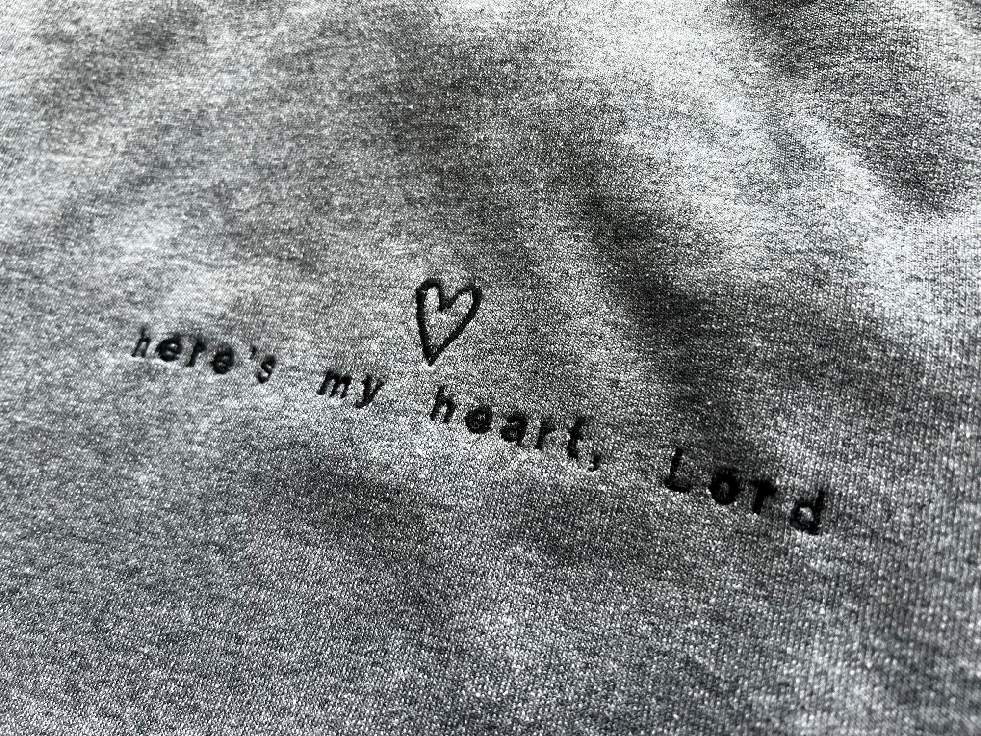 "Here's my Heart, Lord" Crewneck Sweatshirt