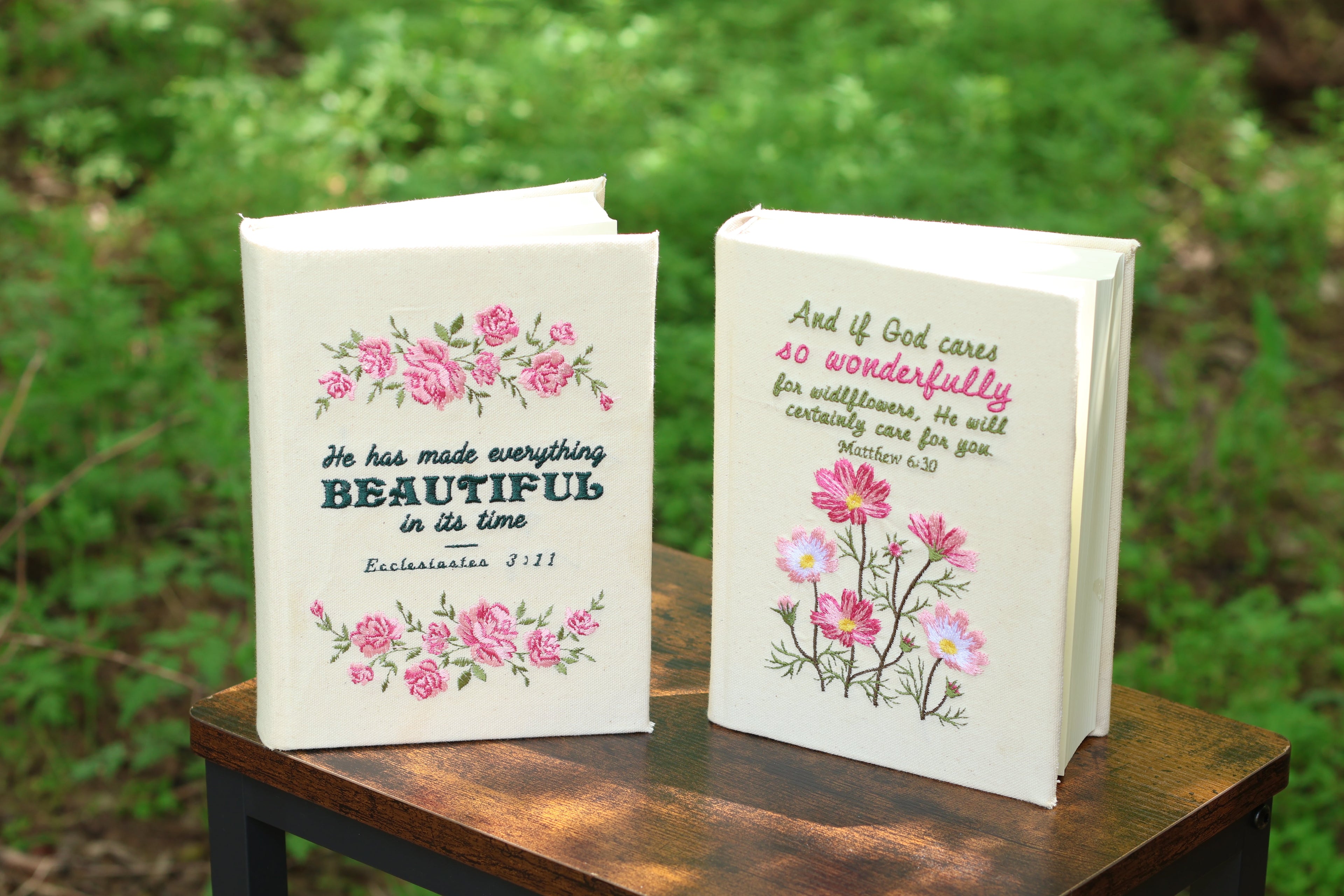 Embroidered Bibles