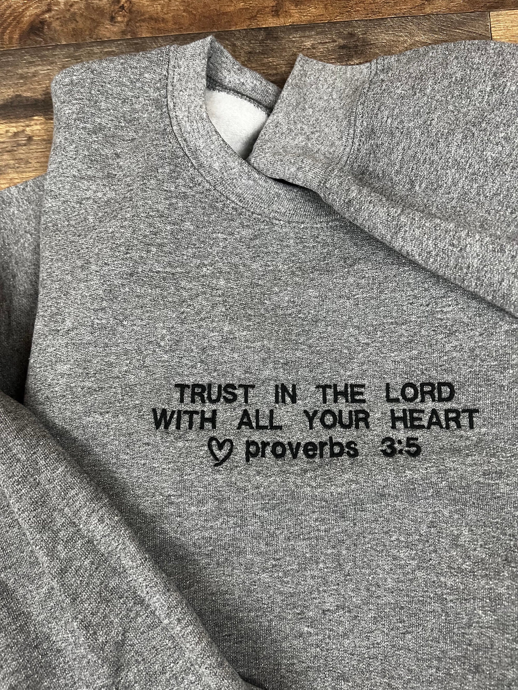 "Trust in the Lord" Crewneck Sweatshirt