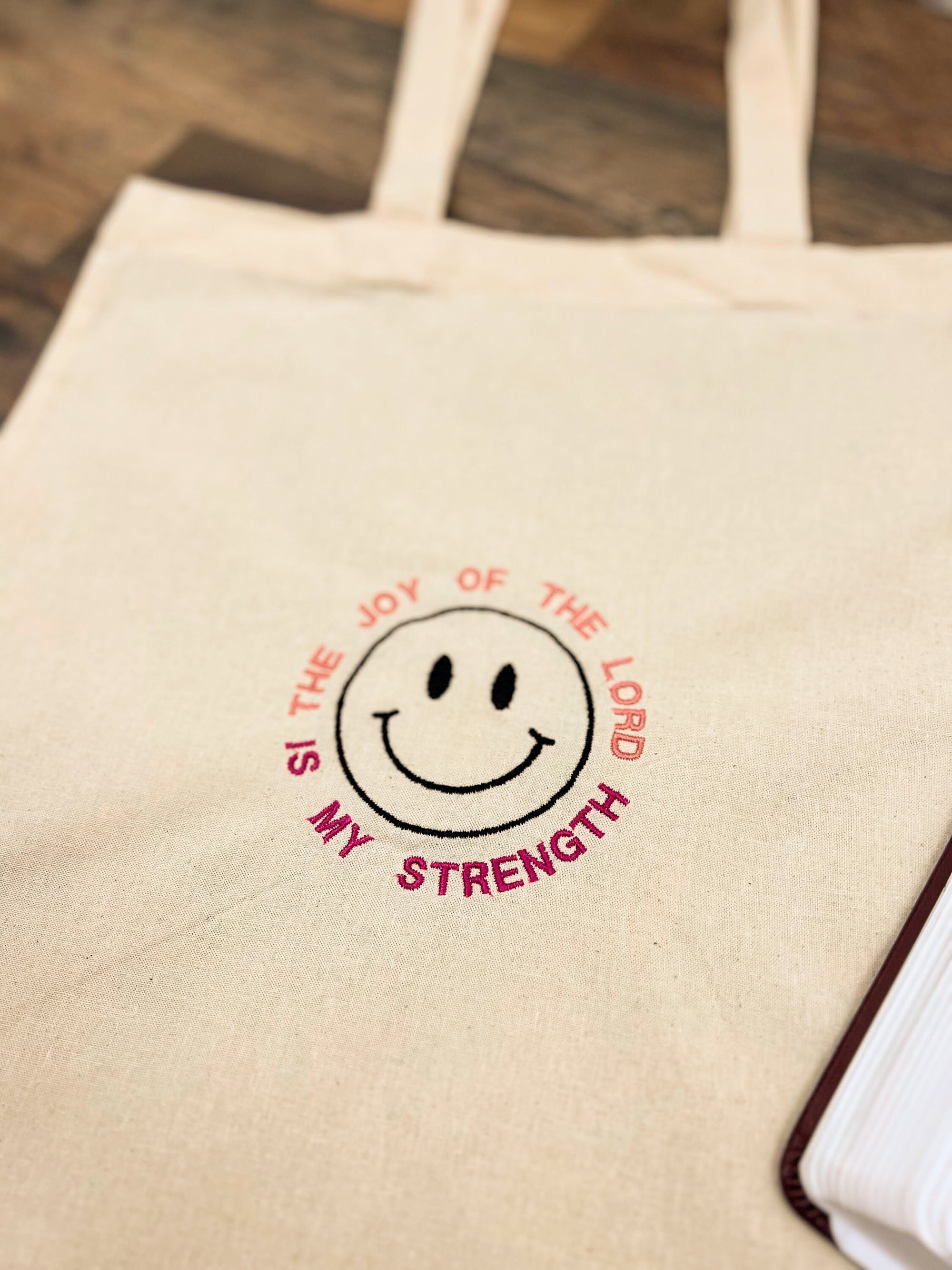 “Joy of the Lord” Tote Bag