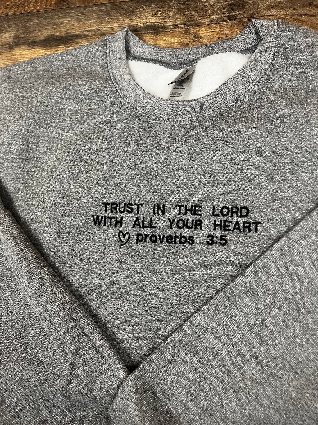 "Trust in the Lord" Crewneck Sweatshirt