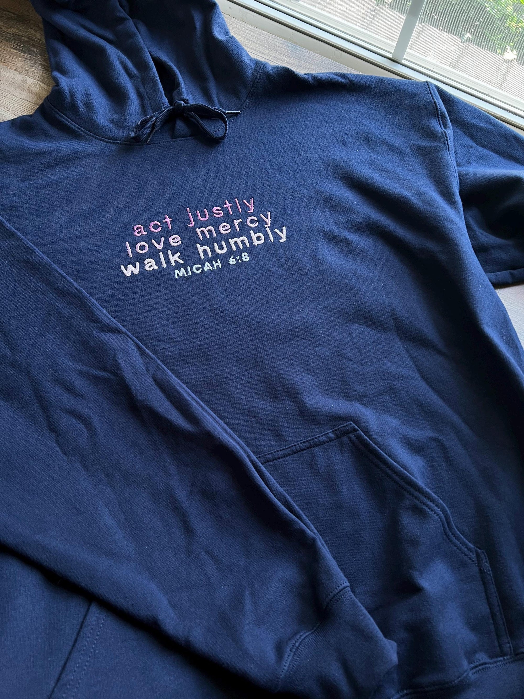 Micah 6:8 Hoodie