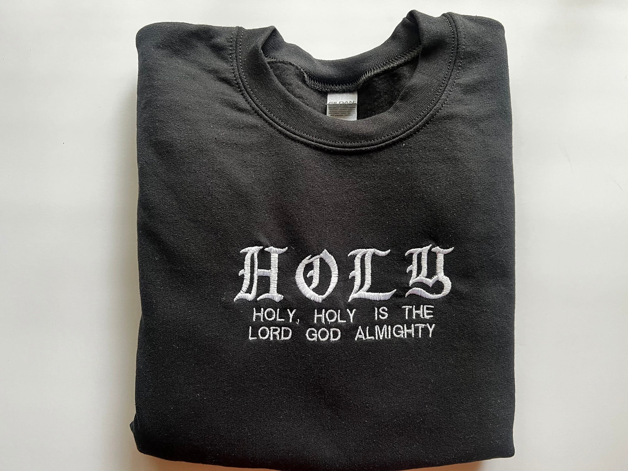 "Holy, Holy, Holy" Crewneck Sweatshirt