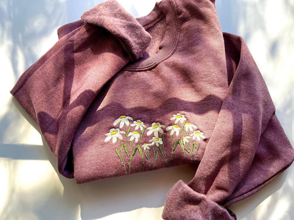 Daisies Crewneck Sweatshirt