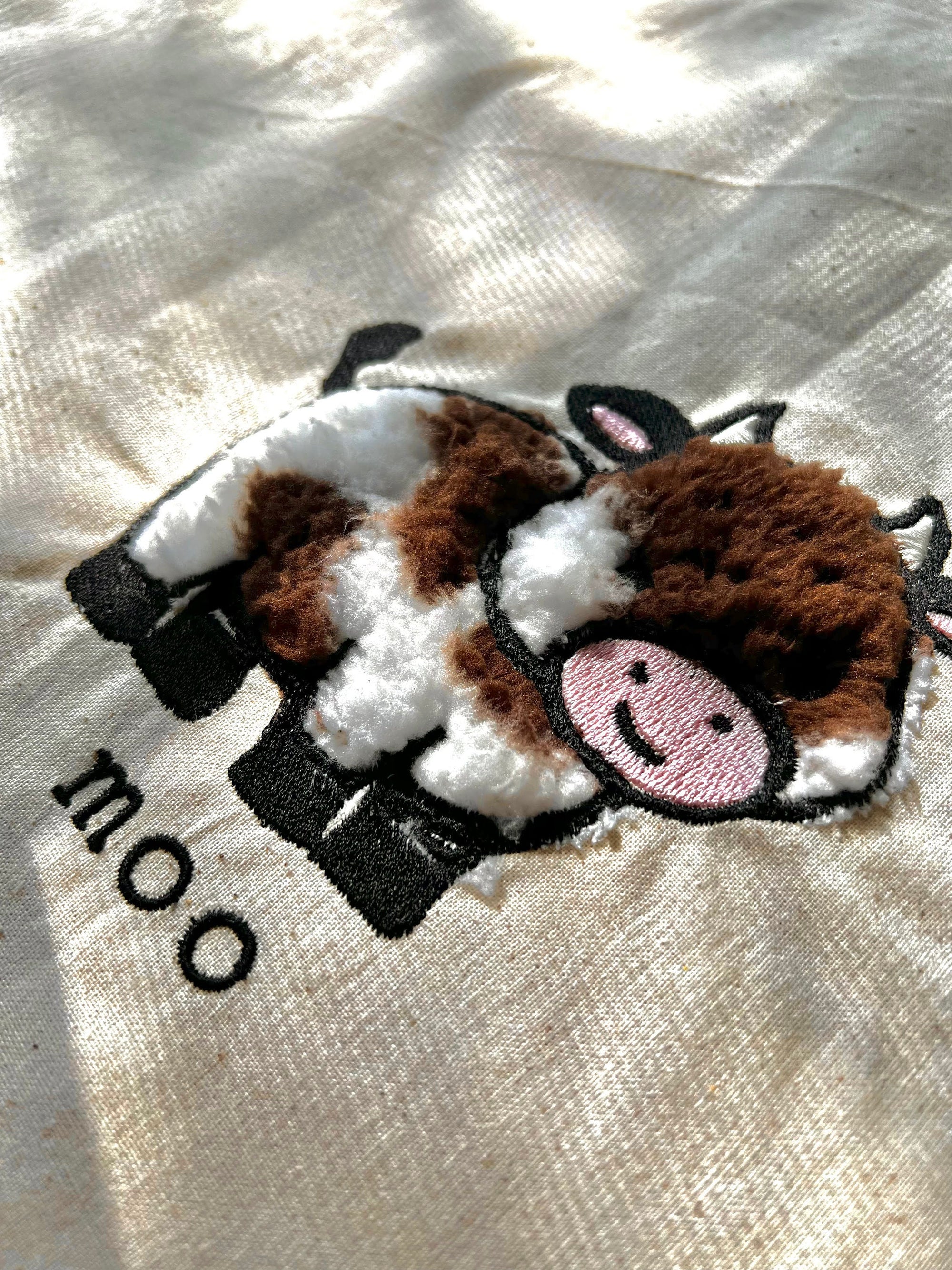 "Moo" Cow Tote Bag