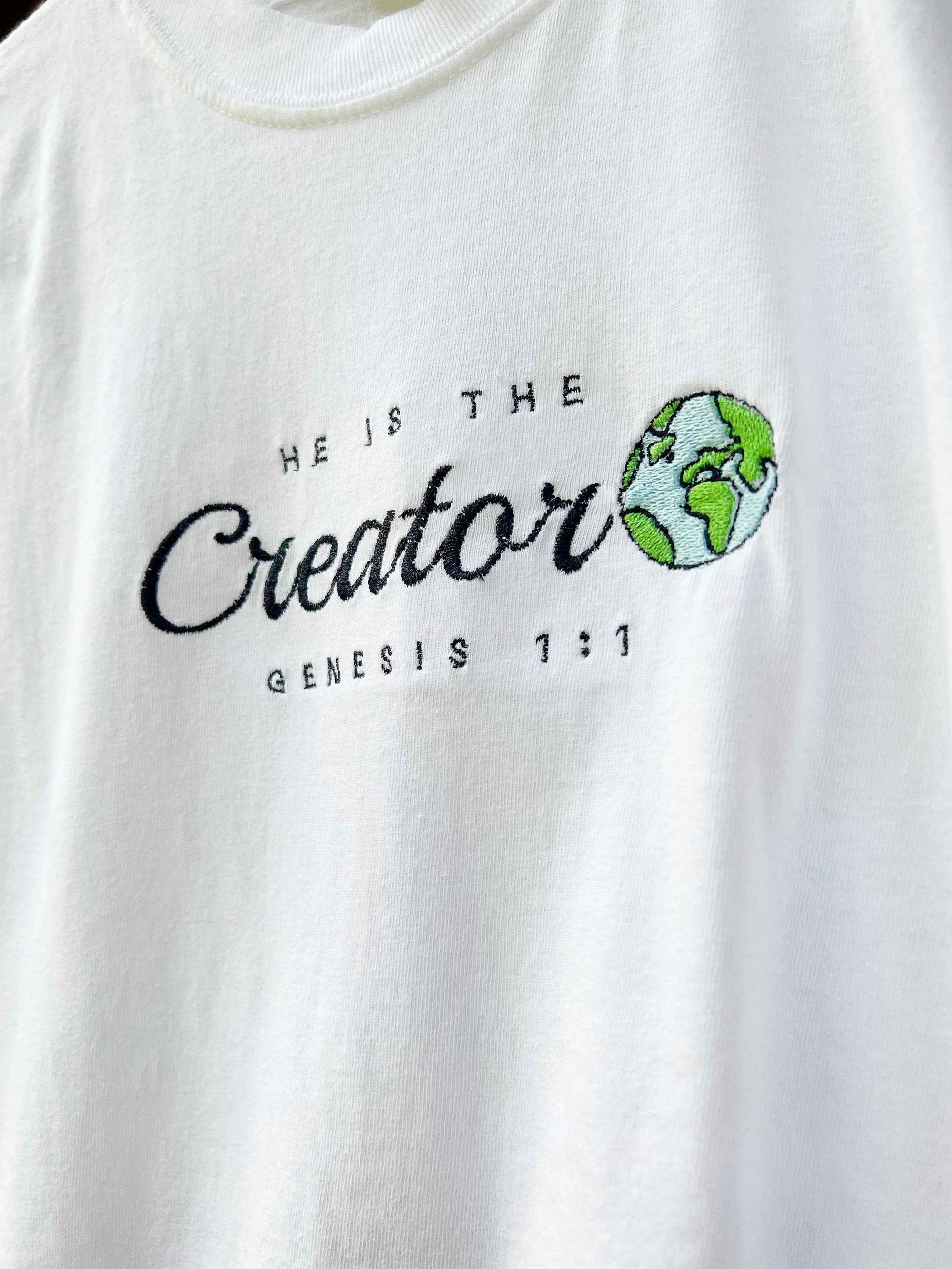 "He is the Creator" Comfort Colors T-Shirt