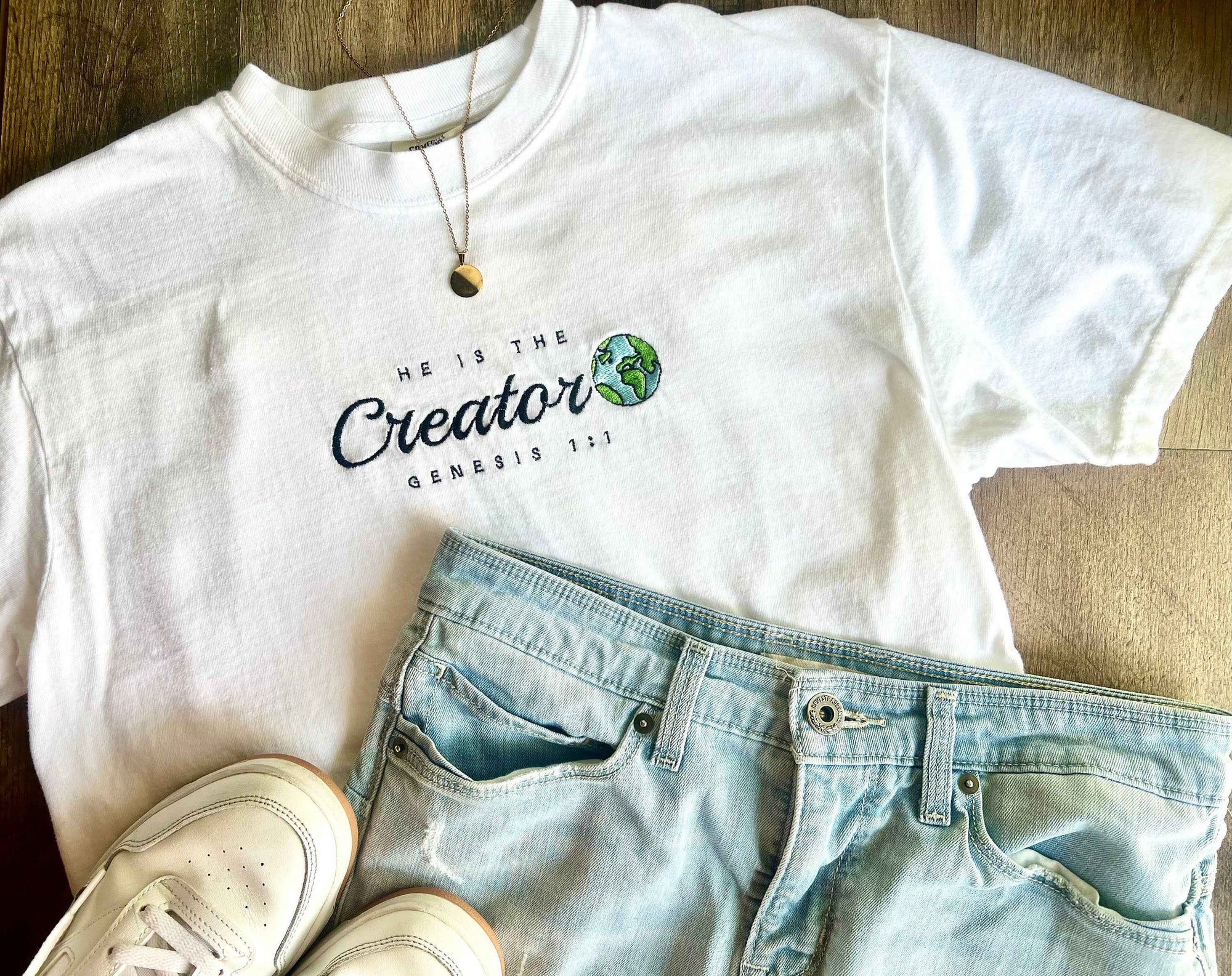"He is the Creator" Comfort Colors T-Shirt