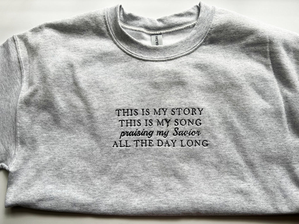 "Blessed Assurance" Crewneck Sweatshirt