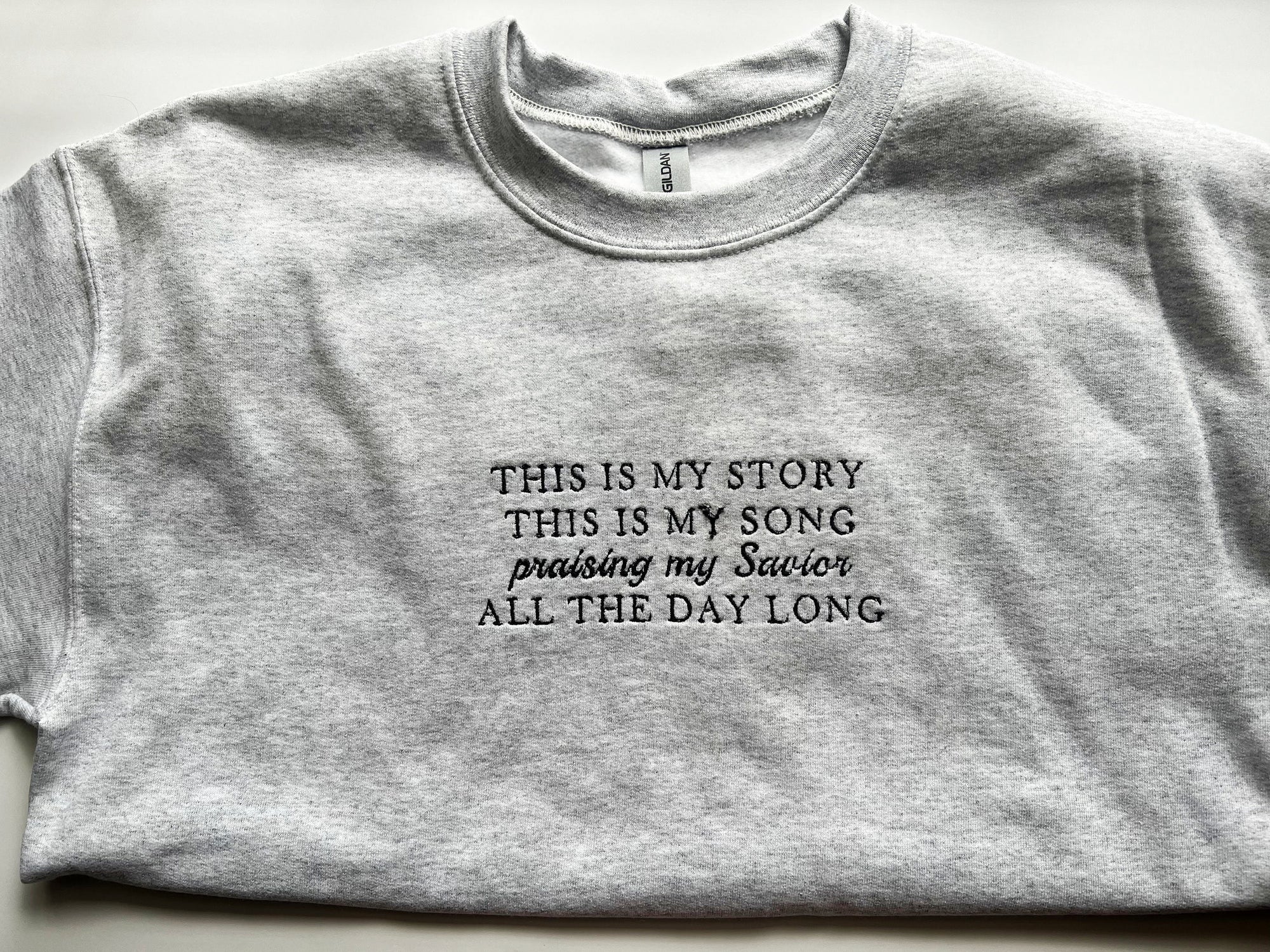 "Blessed Assurance" Crewneck Sweatshirt