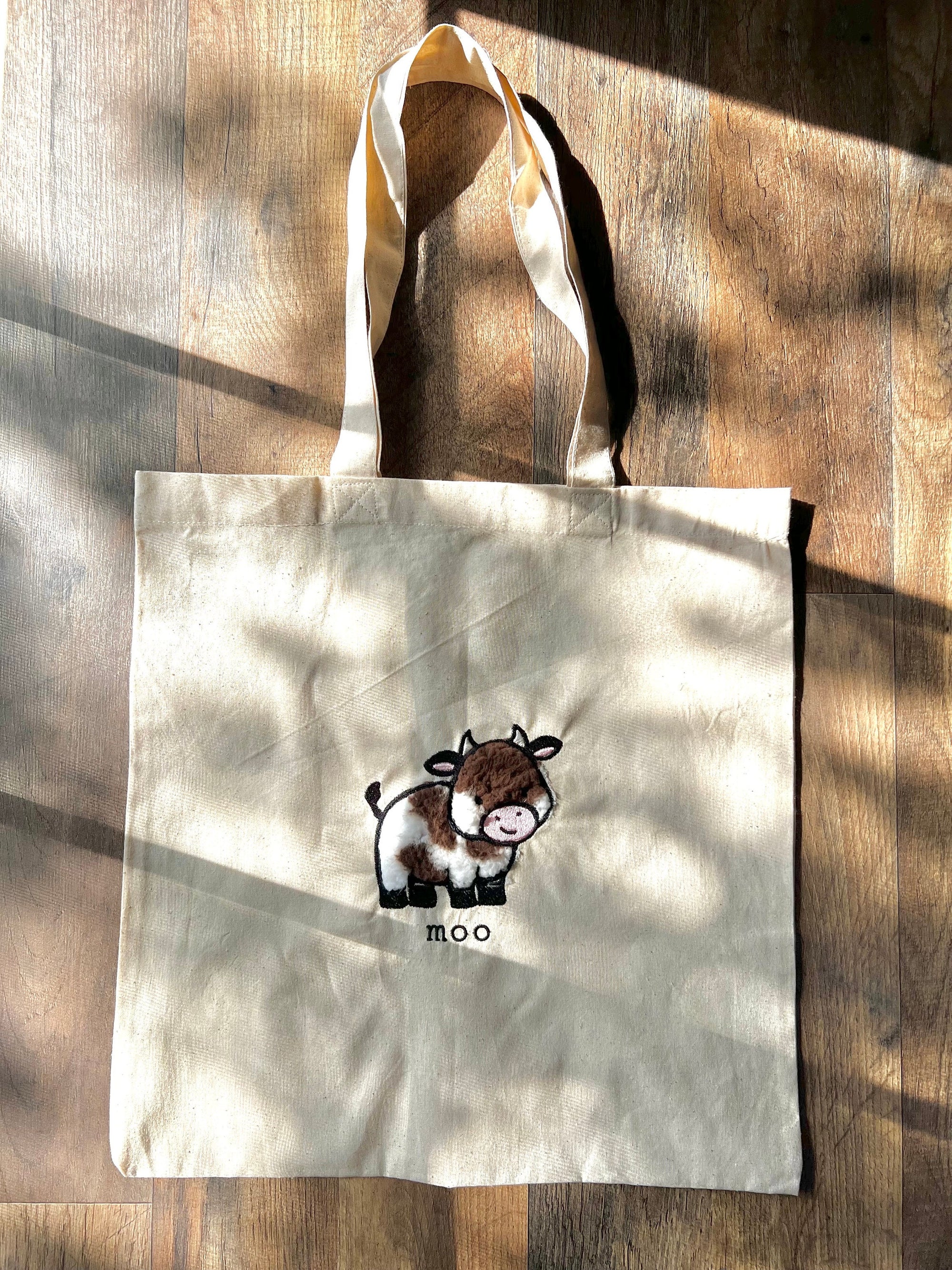 "Moo" Cow Tote Bag