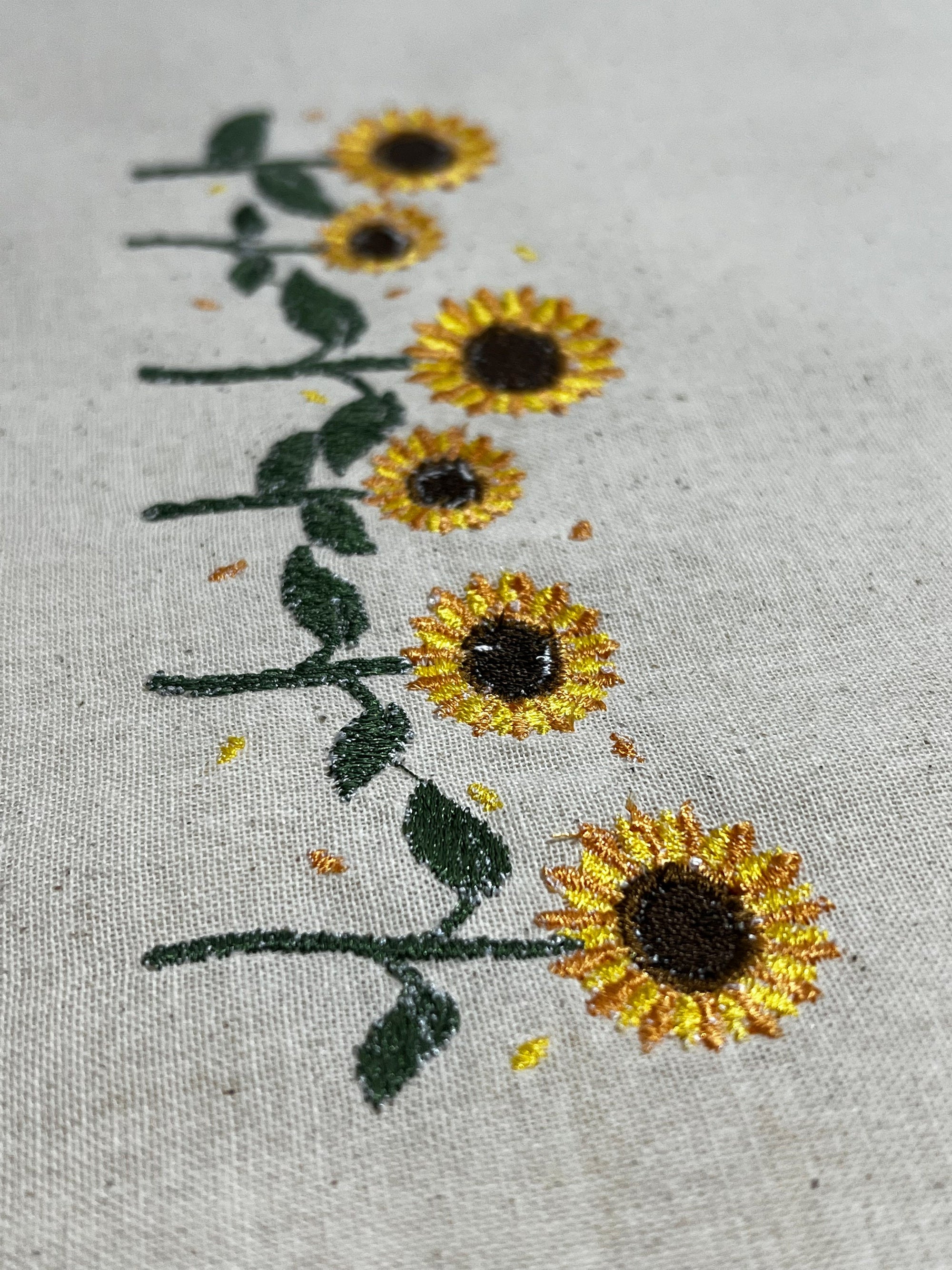 Sunflower Canvas Tote Bag