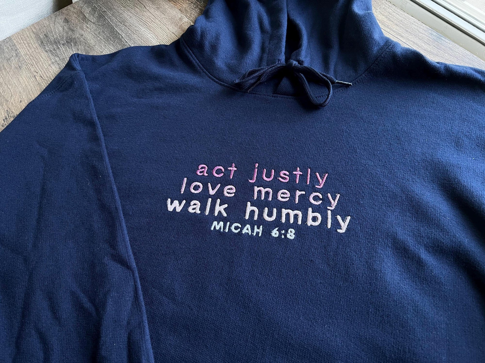 Micah 6:8 Hoodie