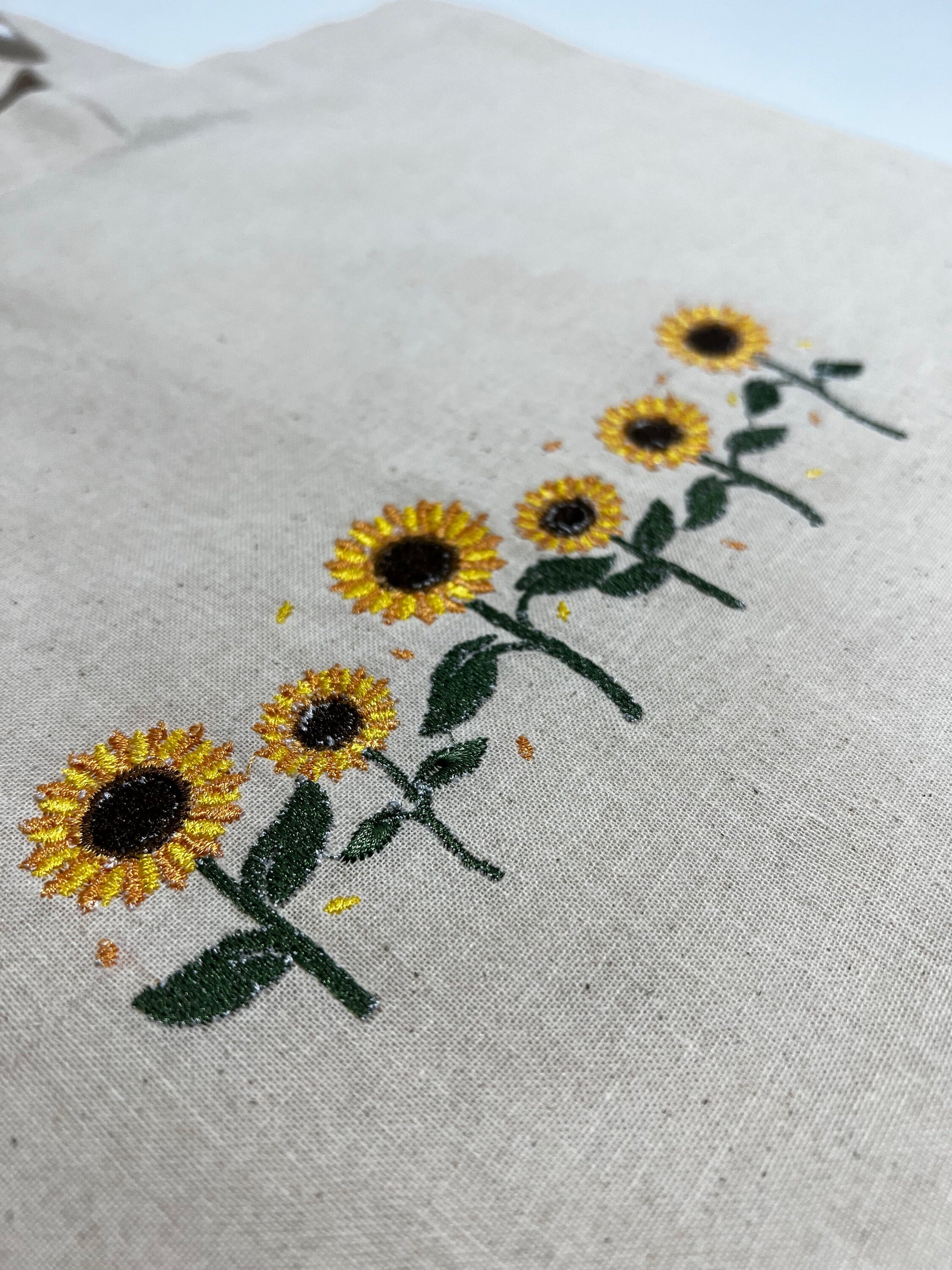 Sunflower Canvas Tote Bag