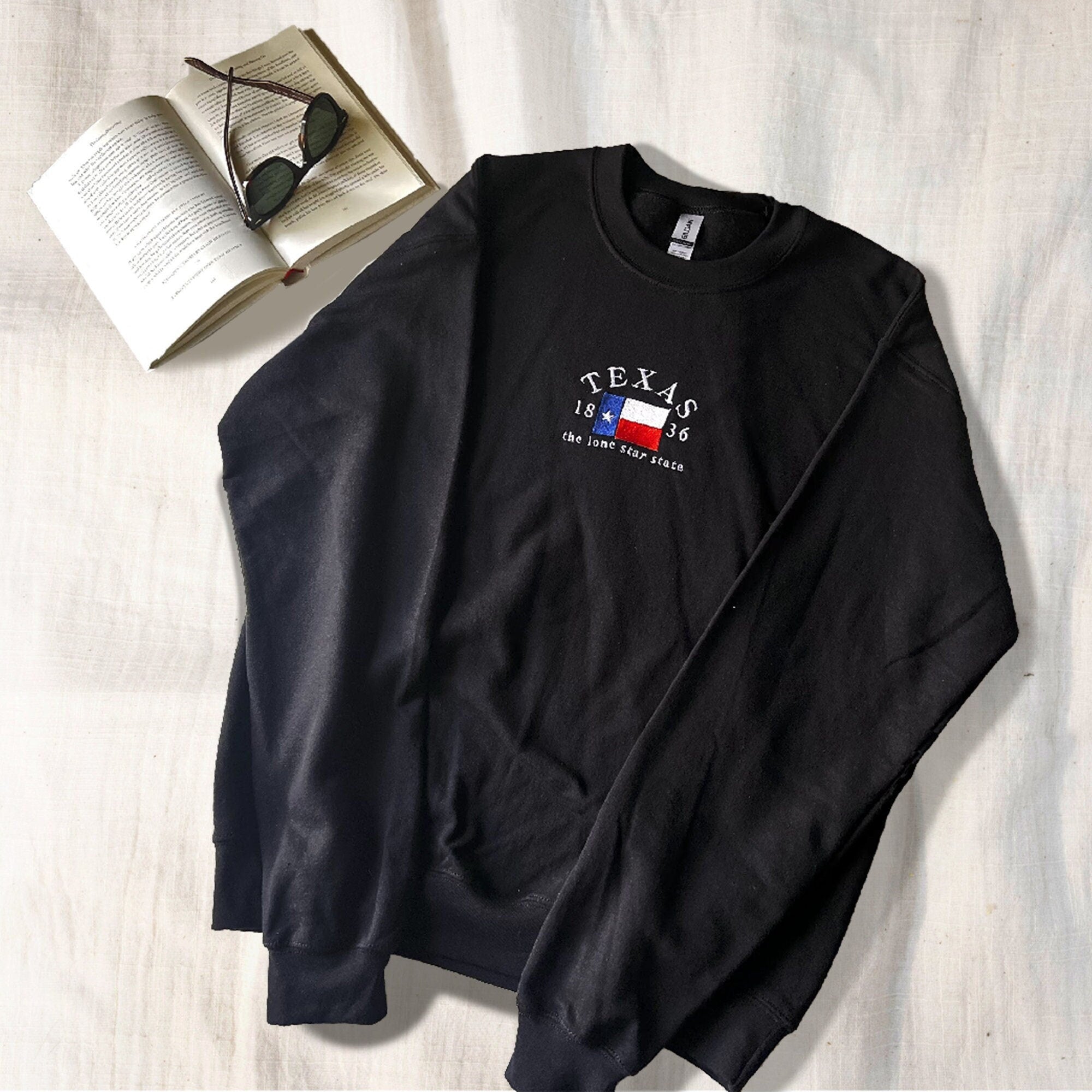 "The Lone Star State" Texas Crewneck Sweatshirt