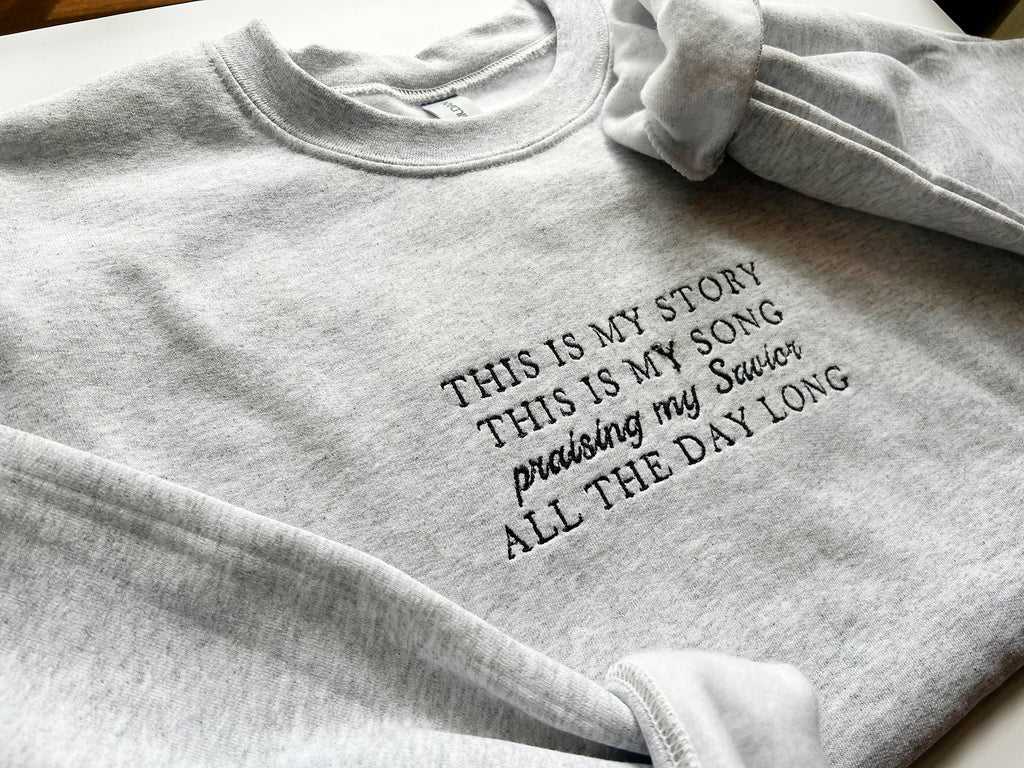 "Blessed Assurance" Crewneck Sweatshirt