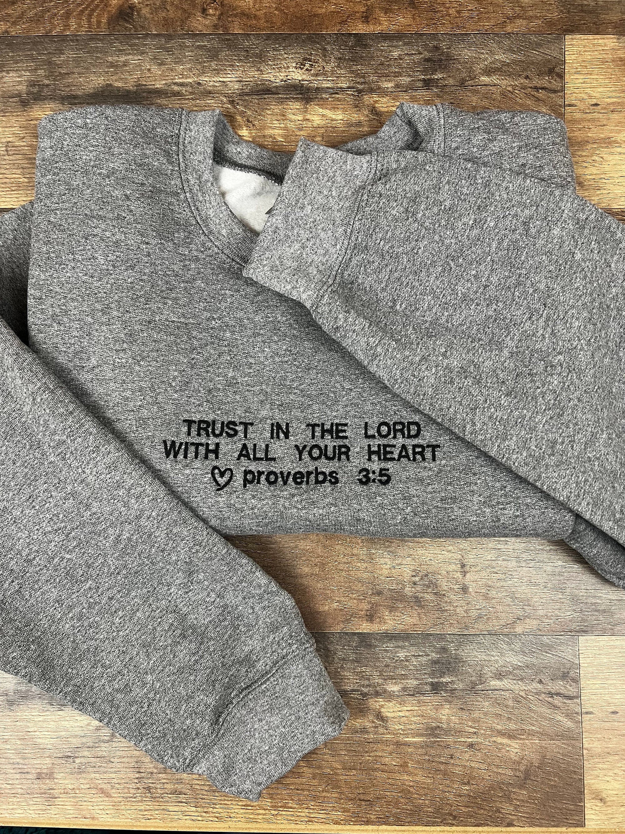 "Trust in the Lord" Crewneck Sweatshirt