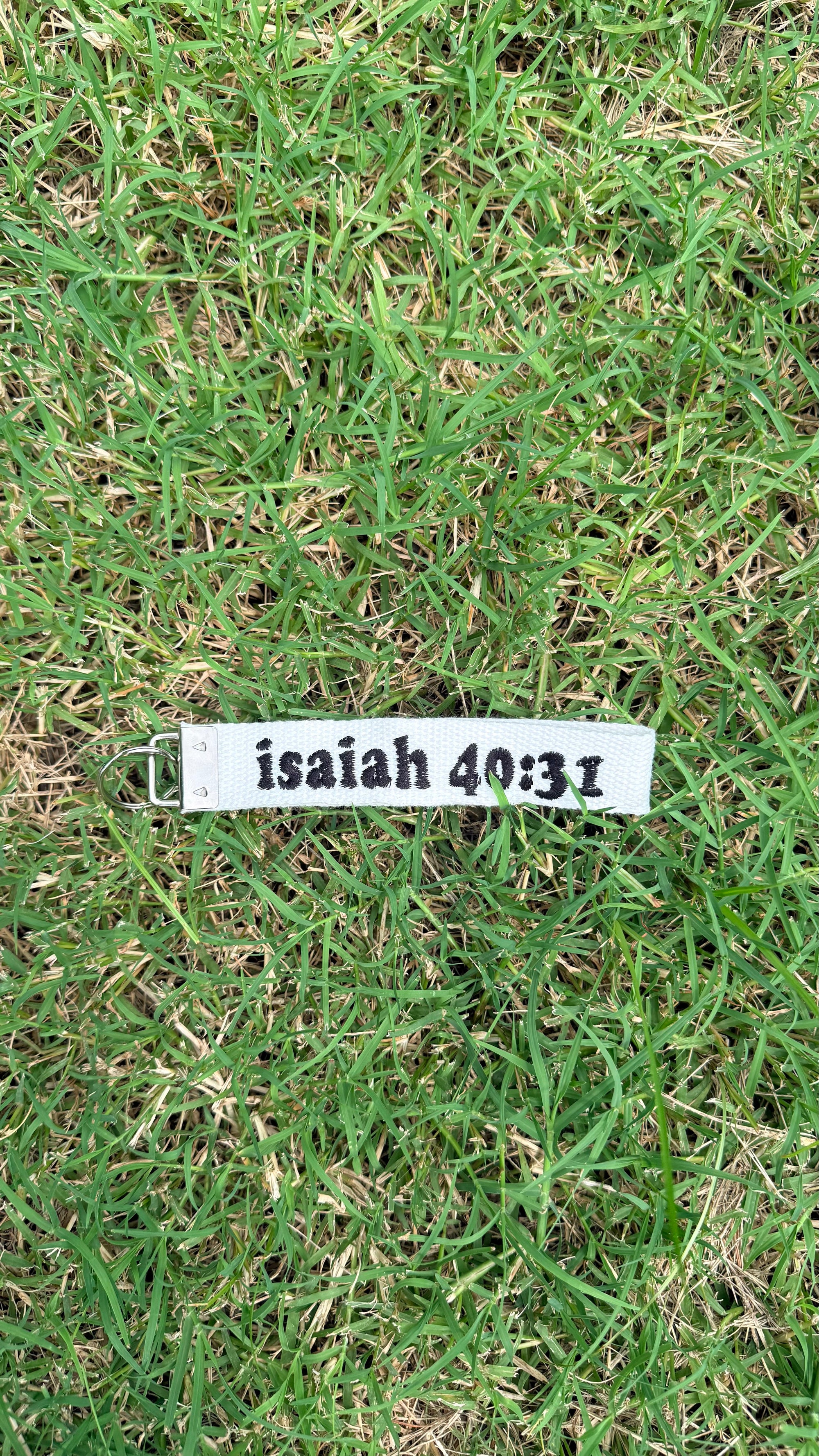 Isaiah 40:31 Keychain