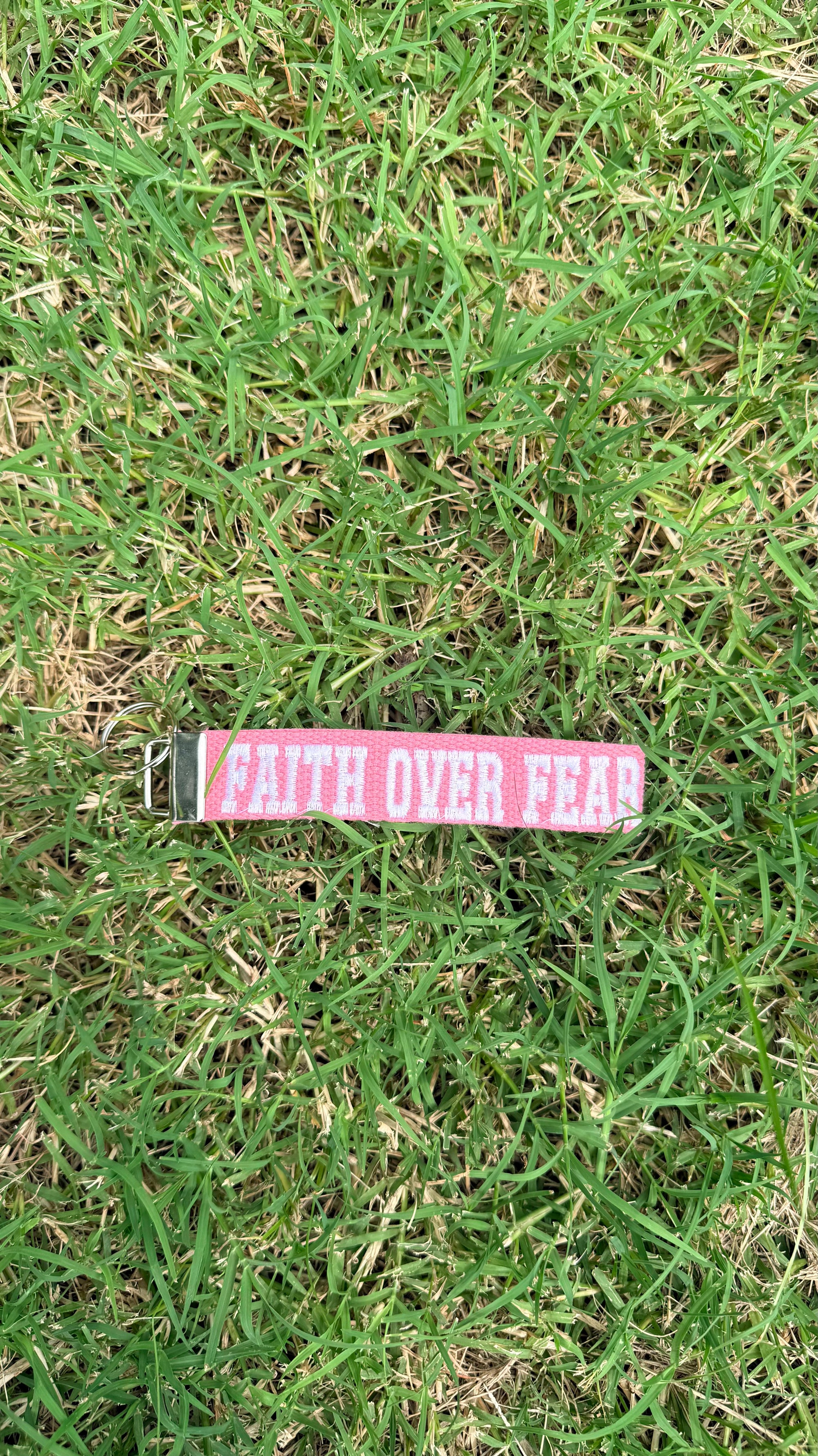 "Faith over Fear" Keychain