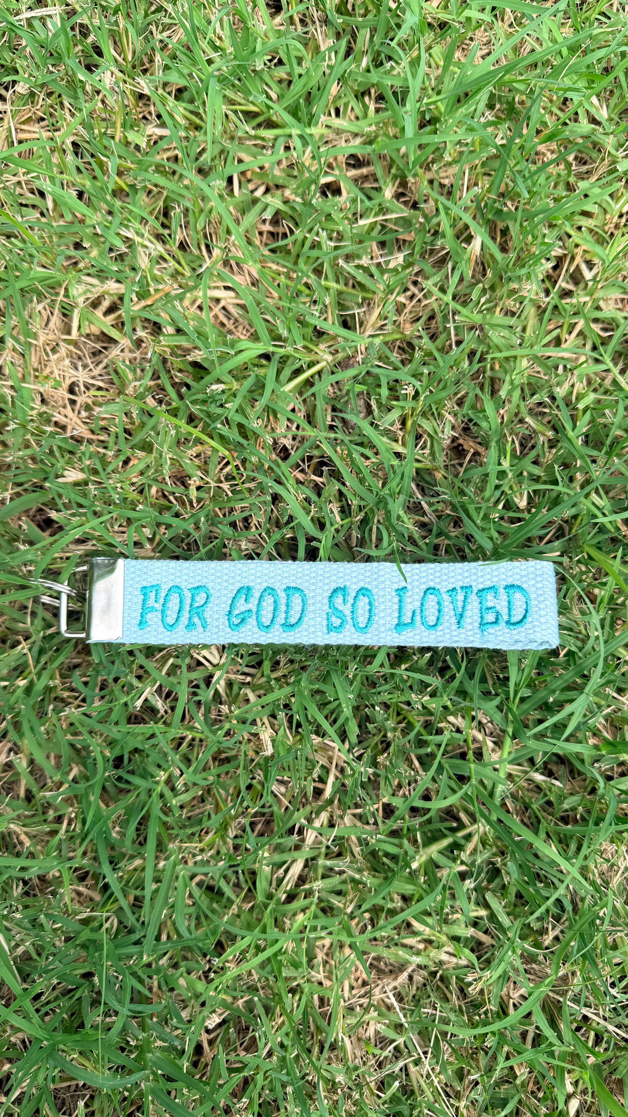 "For God so Loved" Keychain