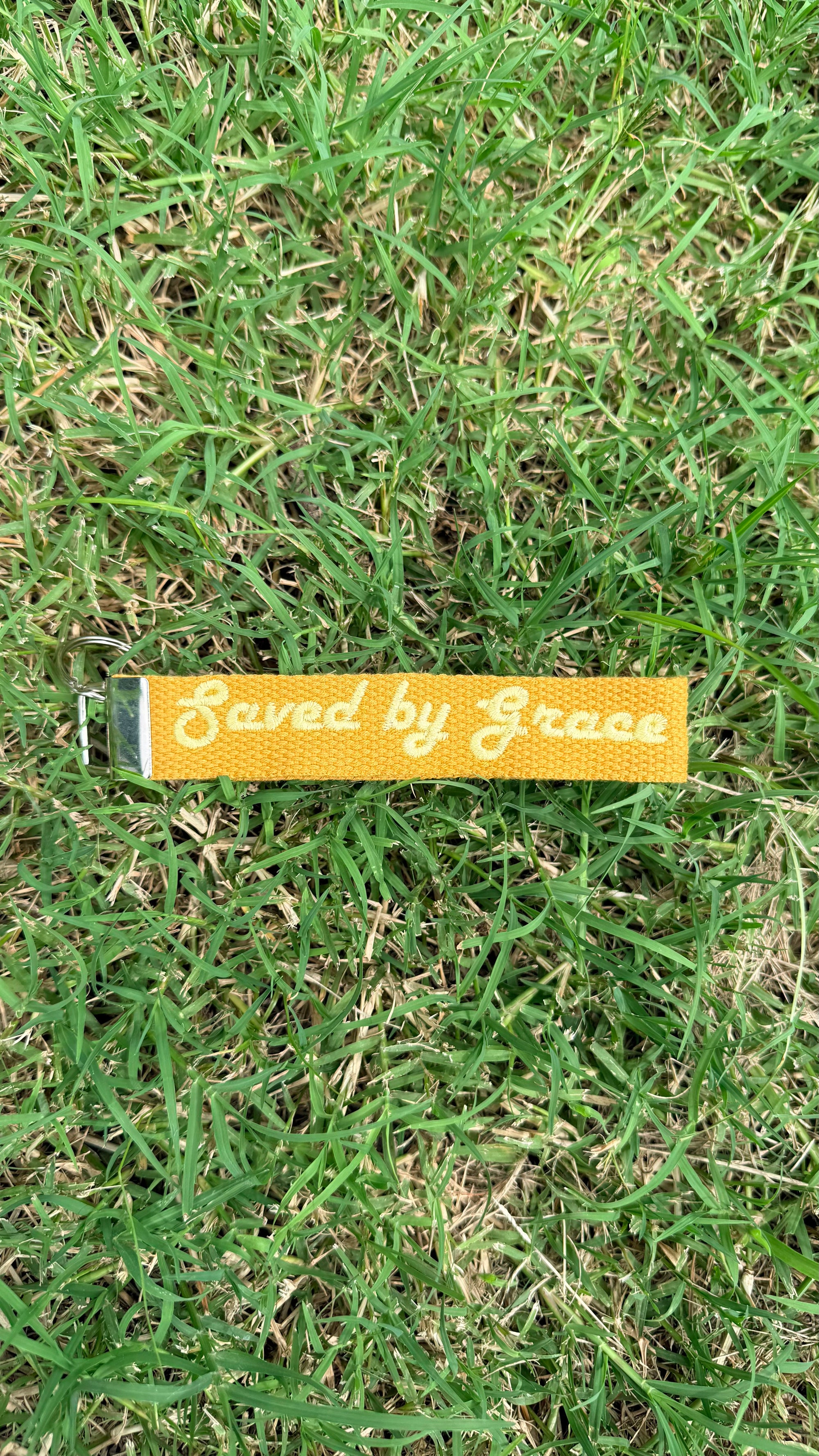 "Saved by Grace" Keychain