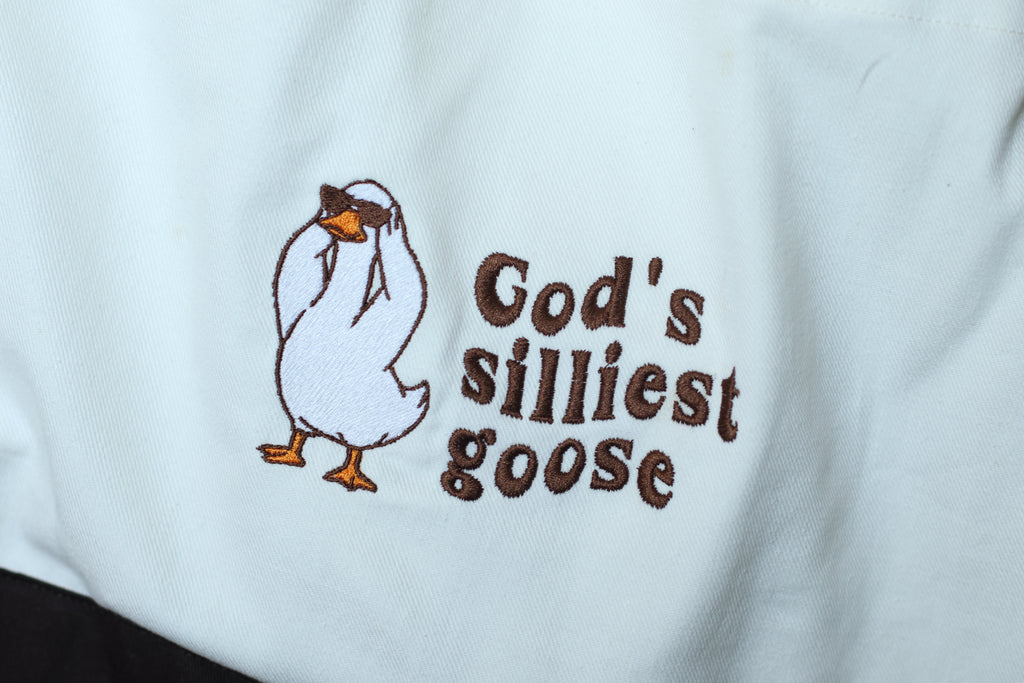 “God’s Silliest Goose” Tote Bag