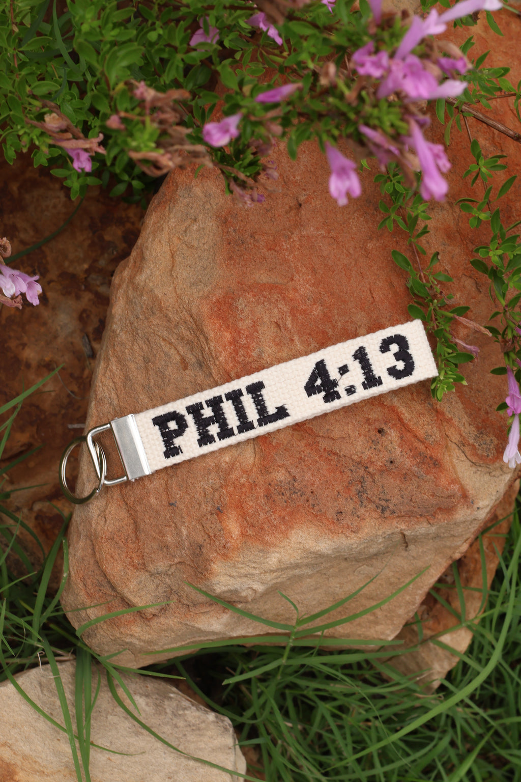 "Philippians 4:13" Keychain
