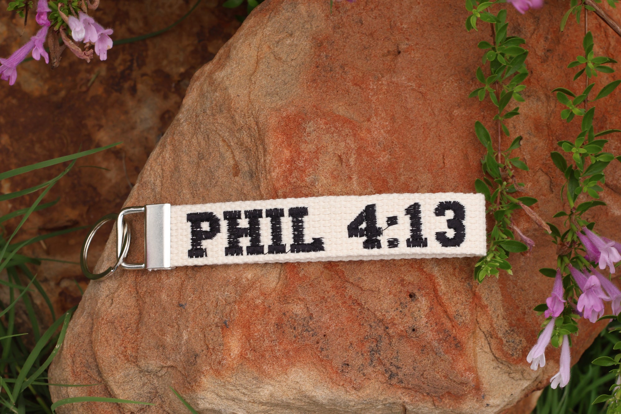 "Philippians 4:13" Keychain