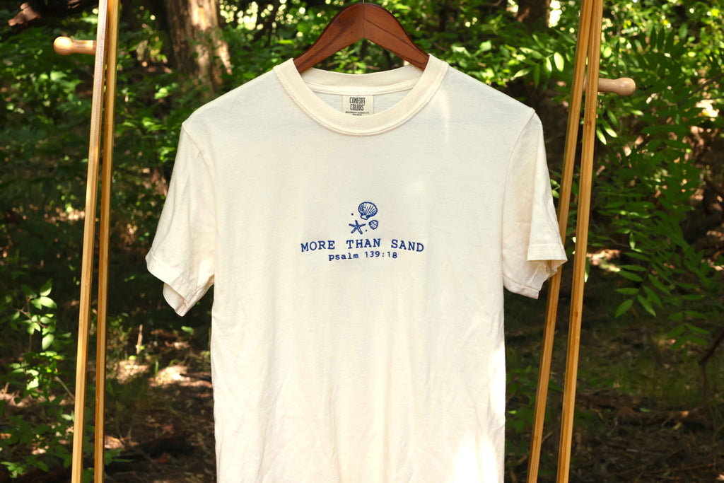 “More than Sand” Comfort Colors T-Shirt | Ivory
