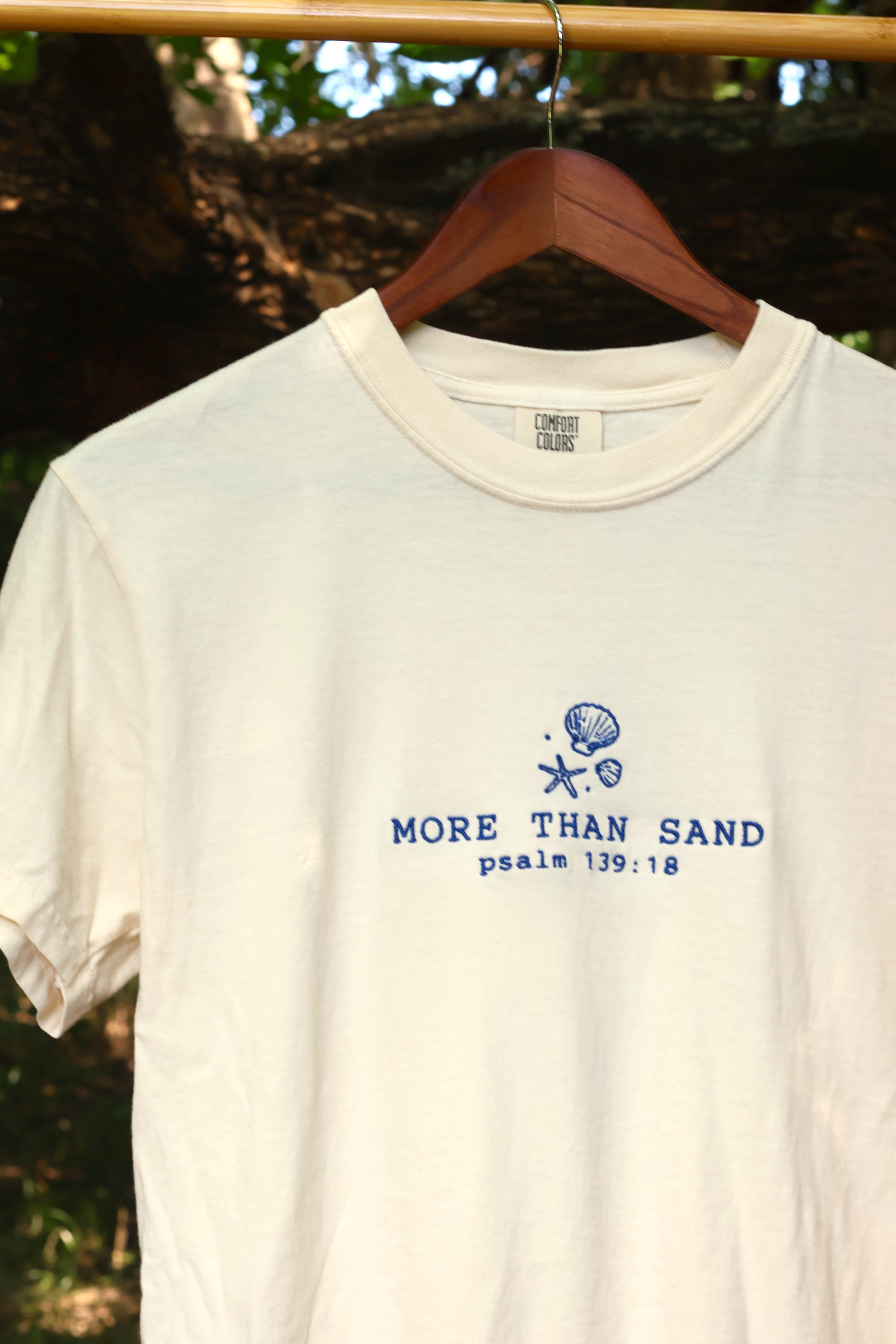 “More than Sand” Comfort Colors T-Shirt | Ivory