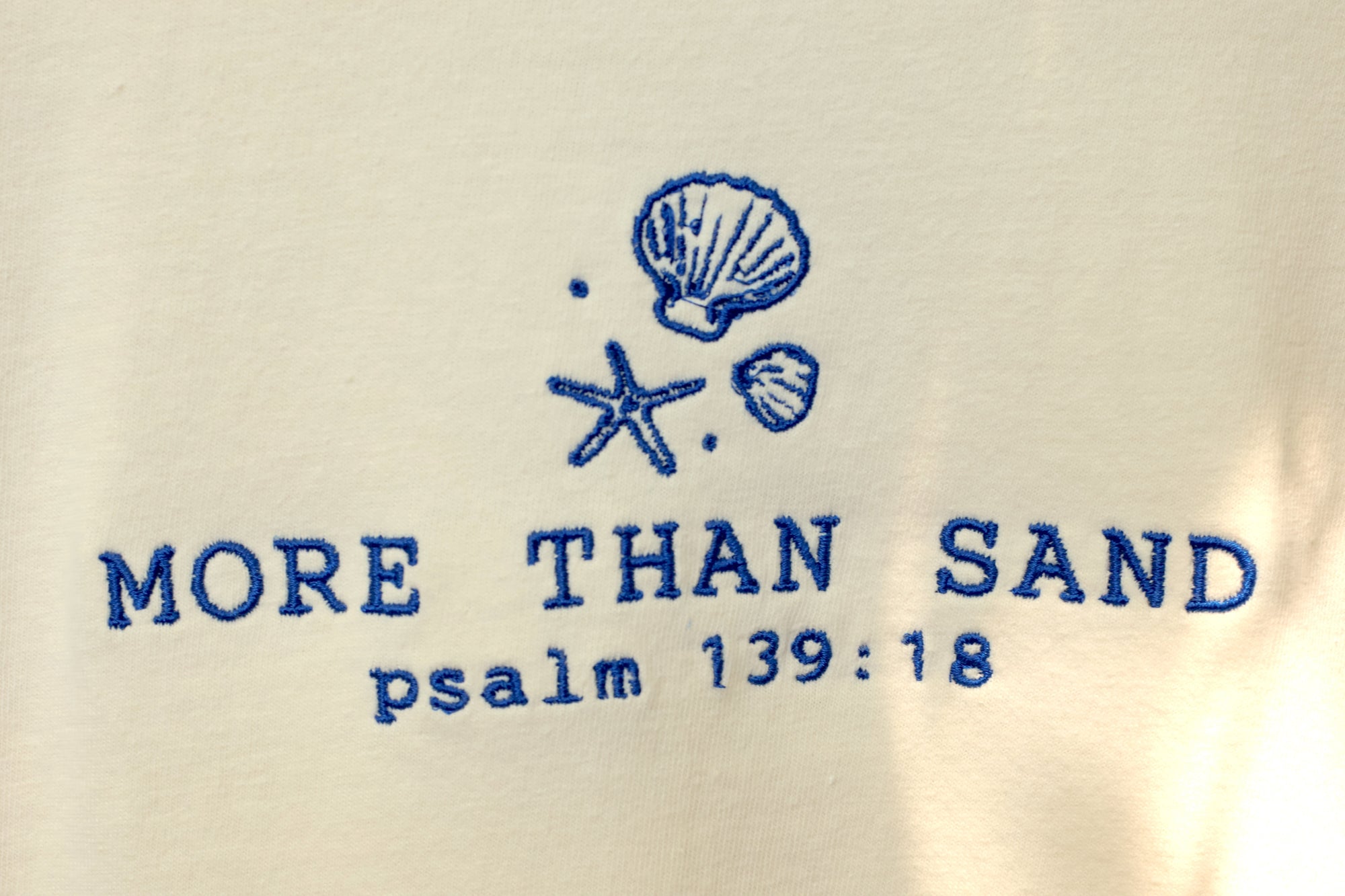“More than Sand” Comfort Colors T-Shirt | Ivory