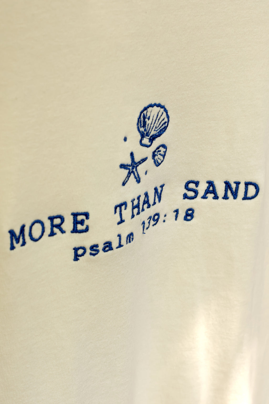 “More than Sand” Comfort Colors T-Shirt | Ivory