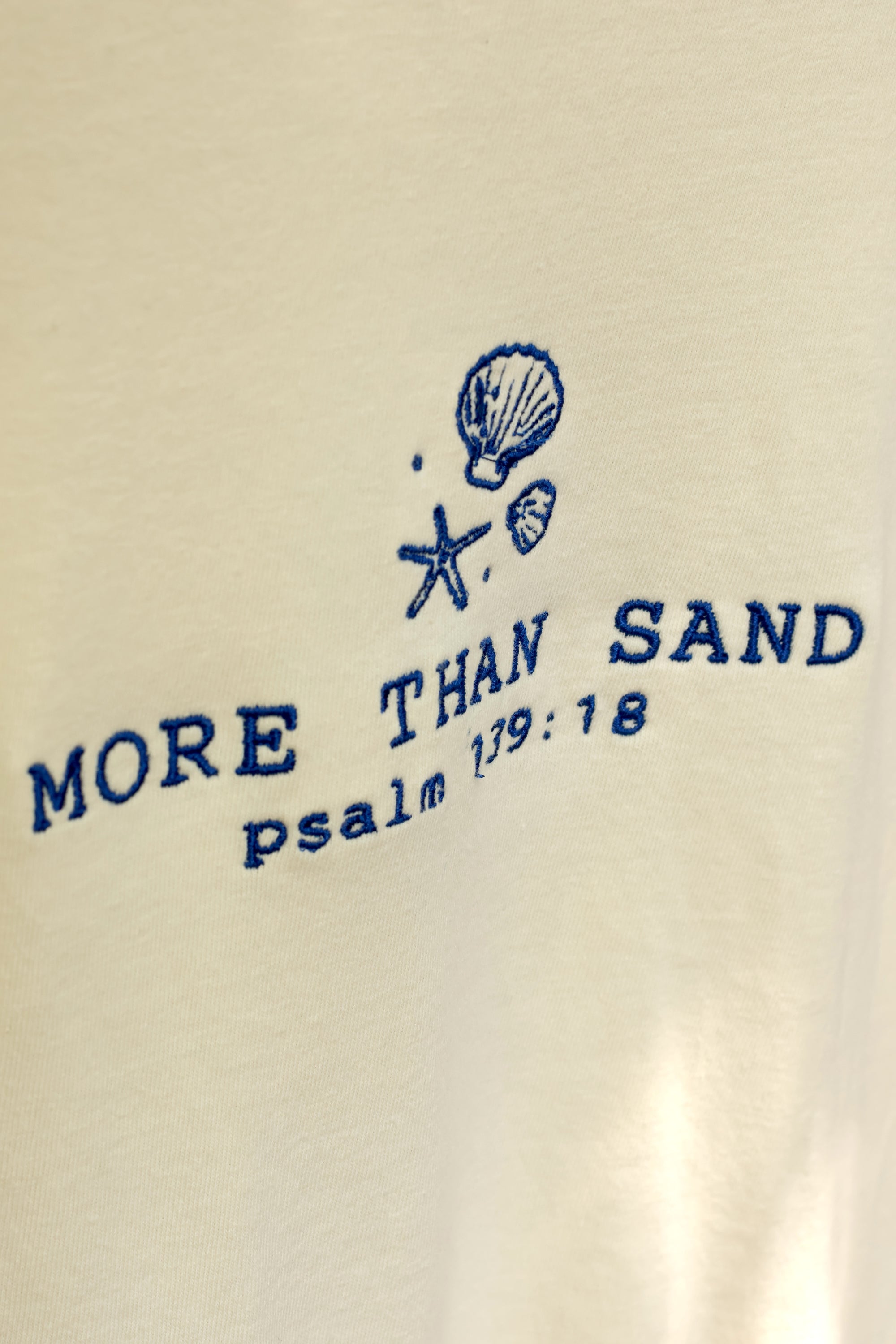 “More than Sand” Comfort Colors T-Shirt | Ivory