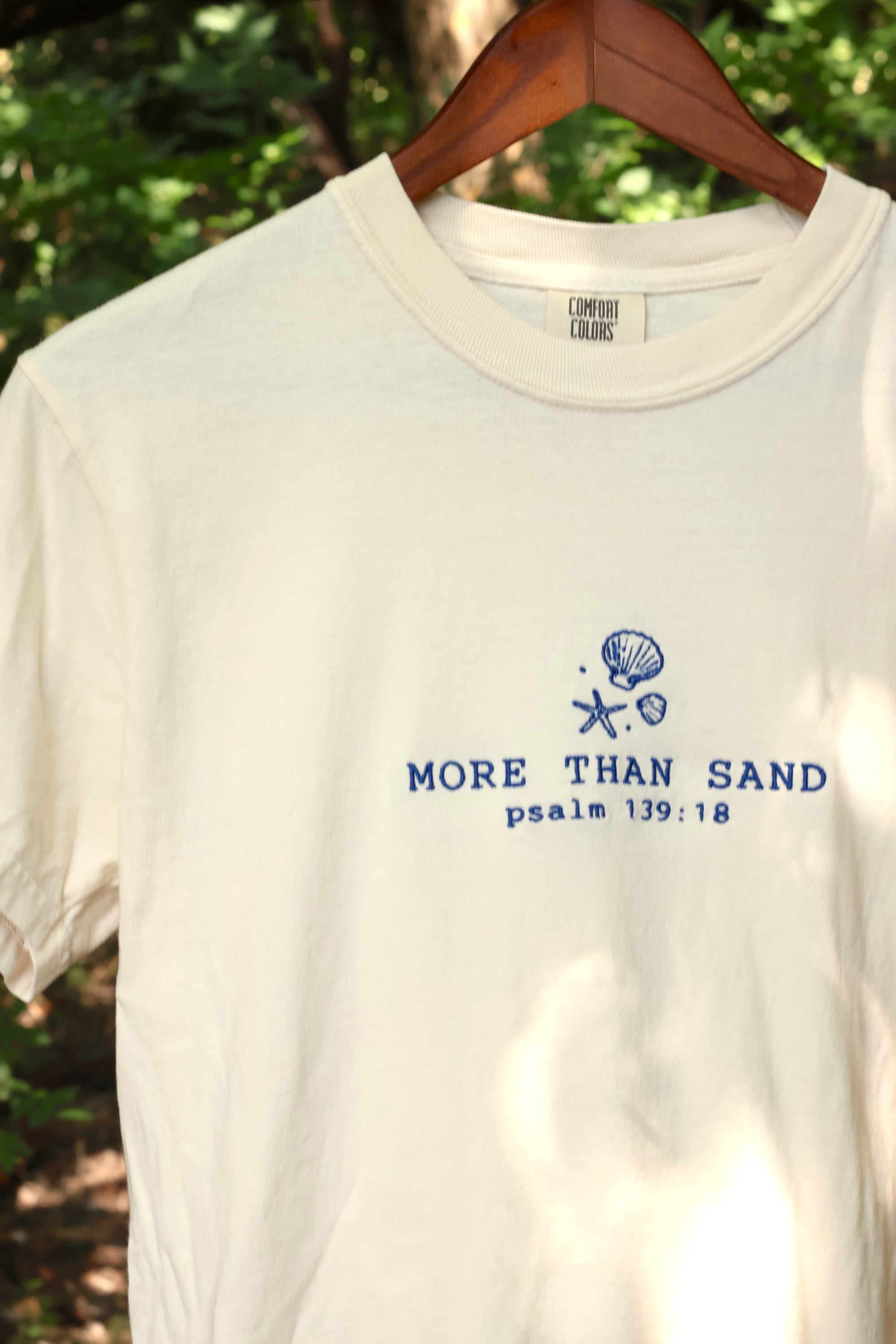 “More than Sand” Comfort Colors T-Shirt | Ivory