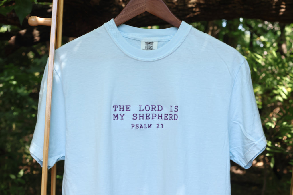 "The LORD is My Shepherd" Comfort Colors T-Shirt
