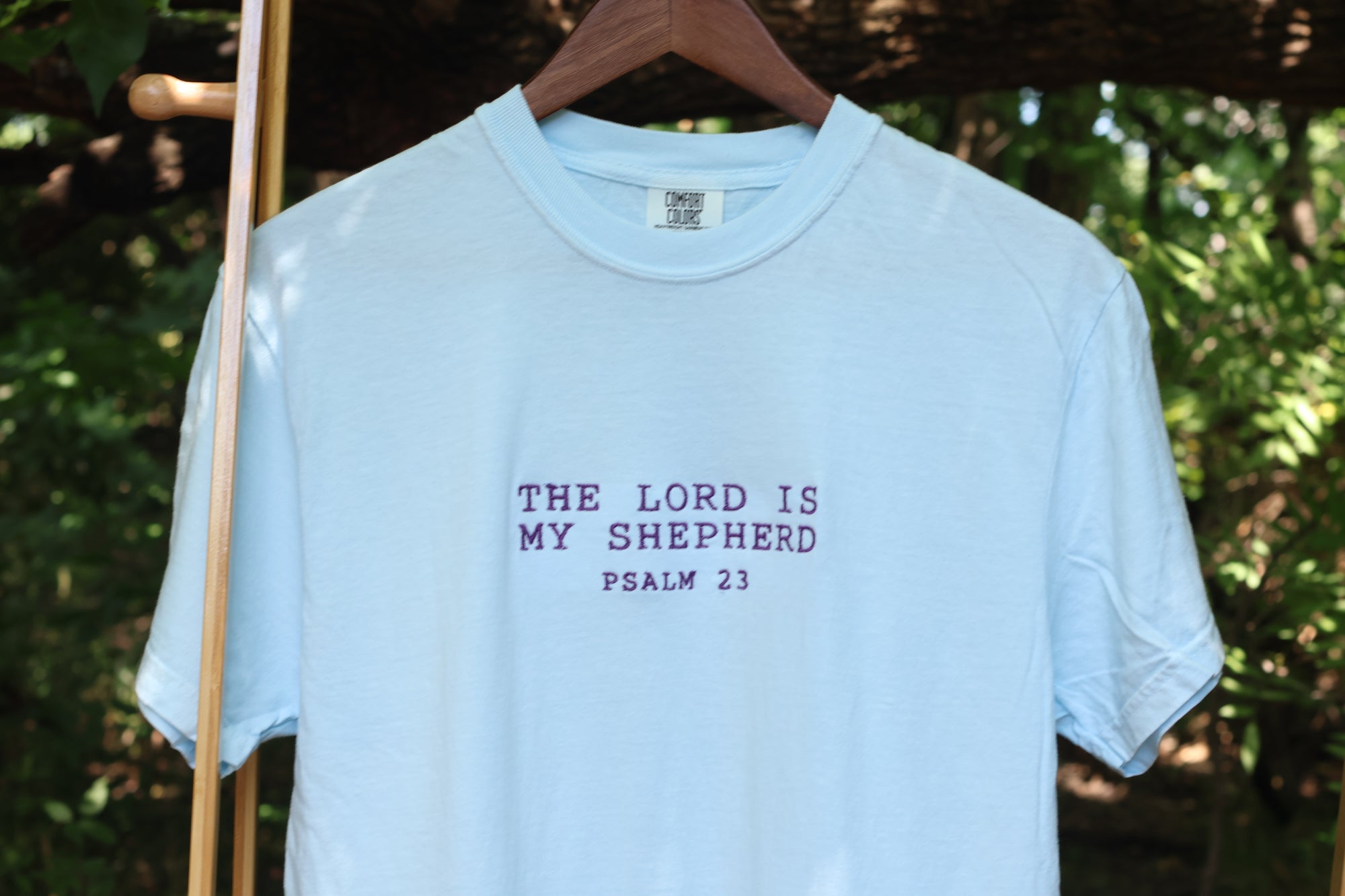 "The LORD is My Shepherd" Comfort Colors T-Shirt
